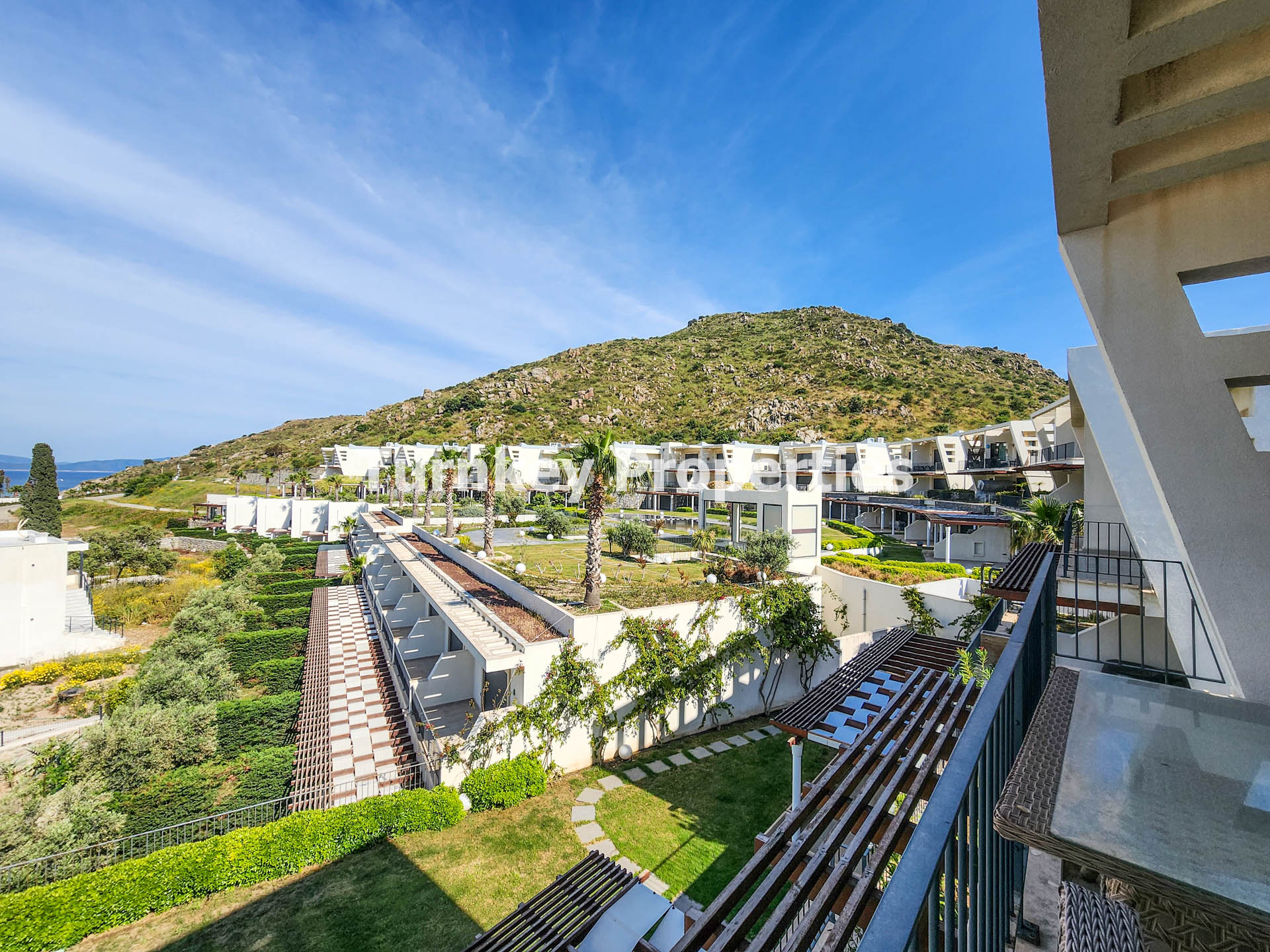 Karaincir Bodrum'da Satılık Residence Deniz Manzaralı ve Balkonlu