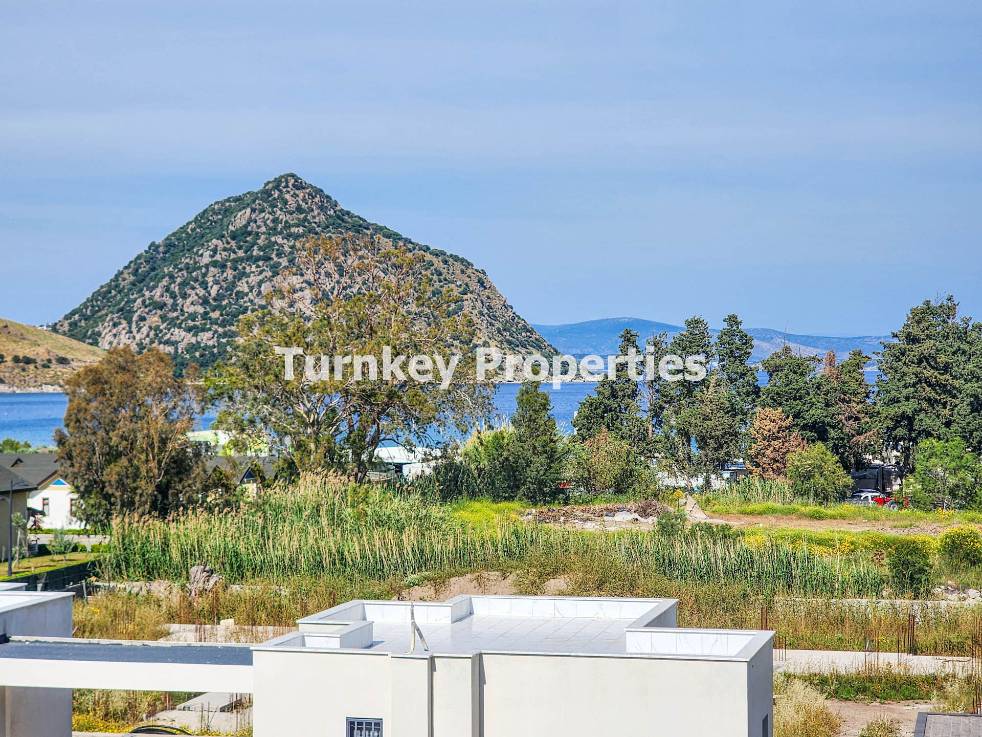 Karaincir Bodrum'da Satılık Residence Deniz Manzaralı ve Balkonlu