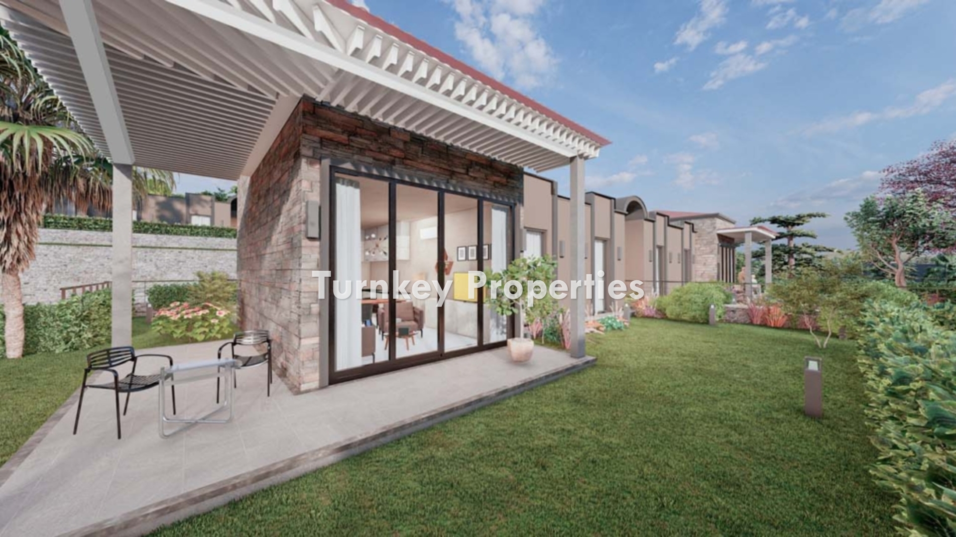 Bodrum Mumcular Satılık Villa Doğa Manzaralı Site İçinde Yaşam