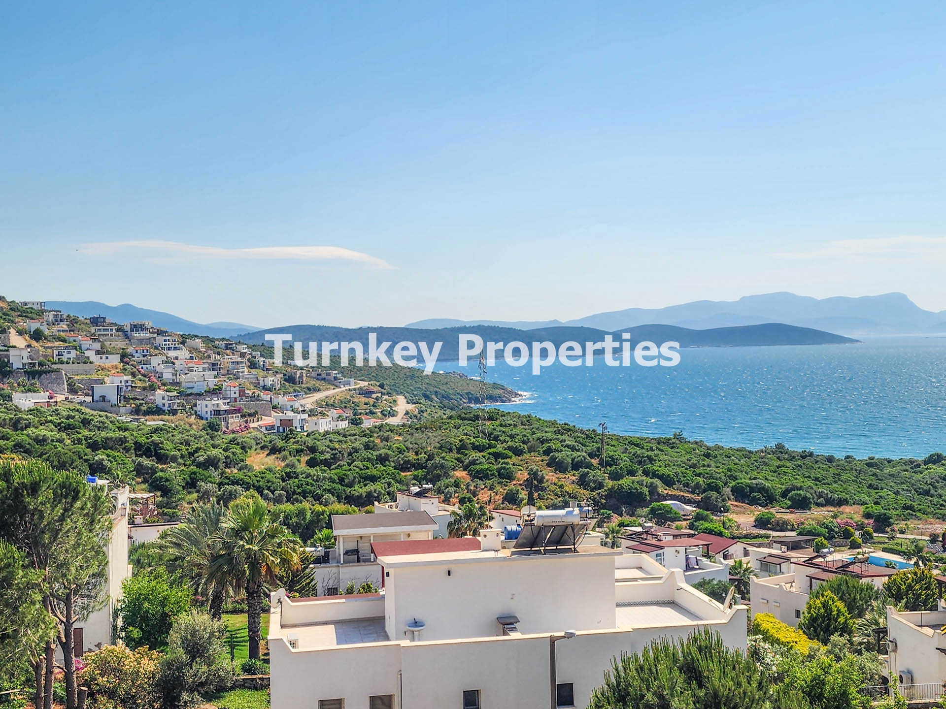 Boğaziçi Milas Satılık Ev Deniz Manzaralı Geniş Bahçeli Dört Oda