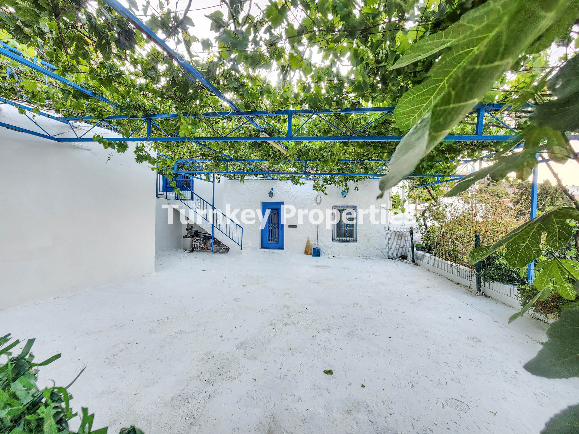 Yakaköy Kiralık Avlulu Bodrum Taş Ev Müstakil Yaşam ve Bahçeli Ev