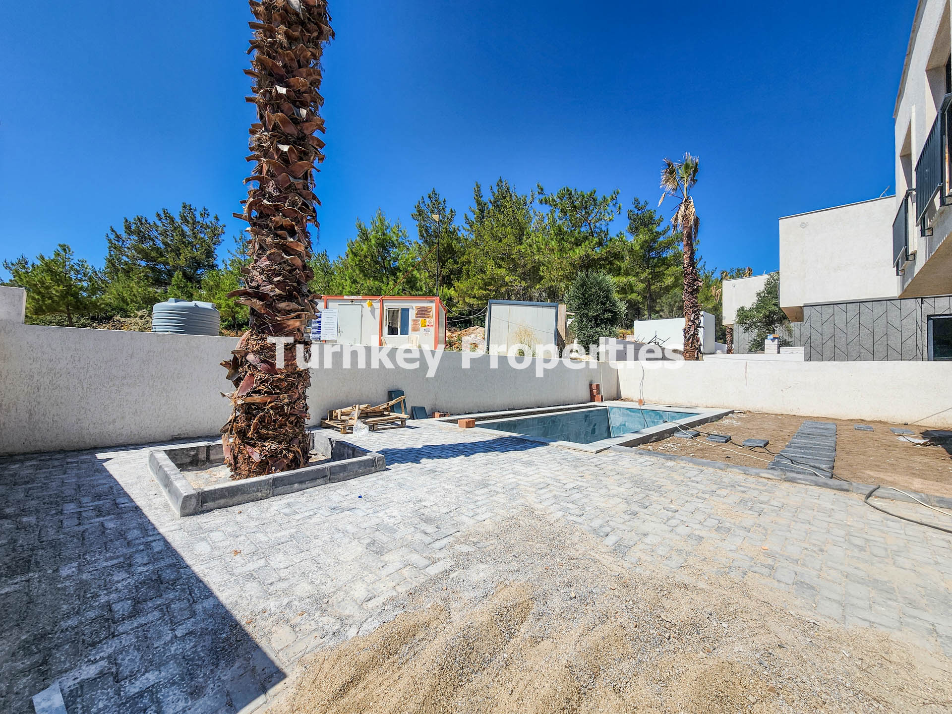 Çiftlik, Bodrum'da Satılık Villa Orman İçinde Özel Havuzlu 3+1 Ev