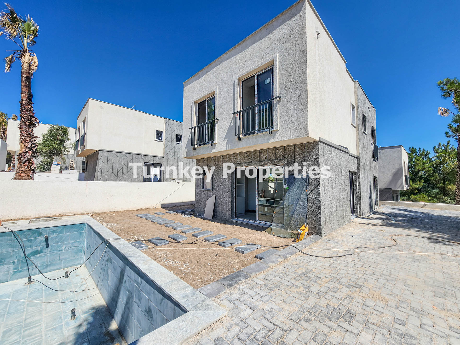 Çiftlik, Bodrum'da Satılık Villa Orman İçinde Özel Havuzlu 3+1 Ev