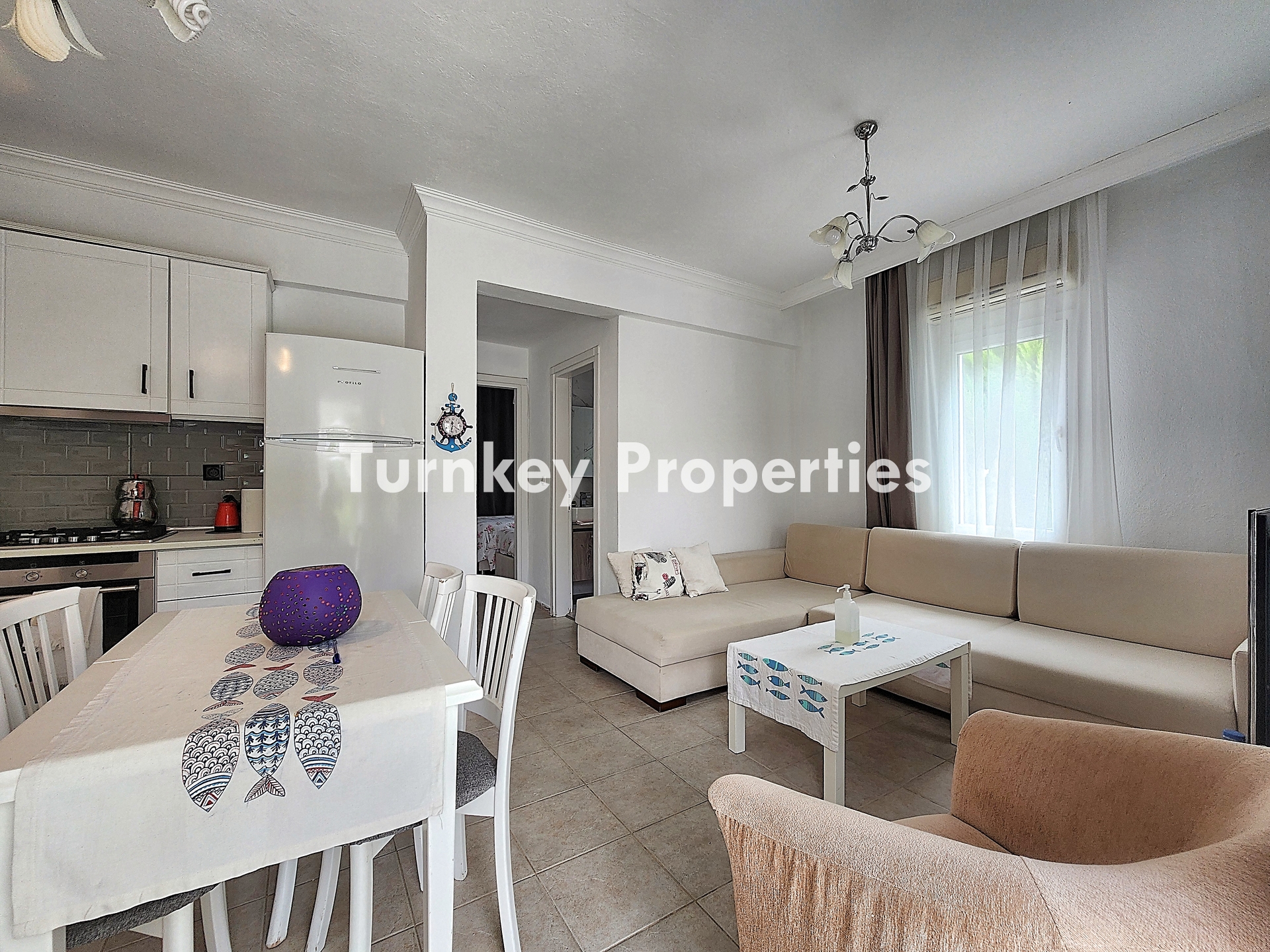 Yalıkavak Merkez Sezonluk Kiralık Daire | Full Eşyalı, Bahçe Katı