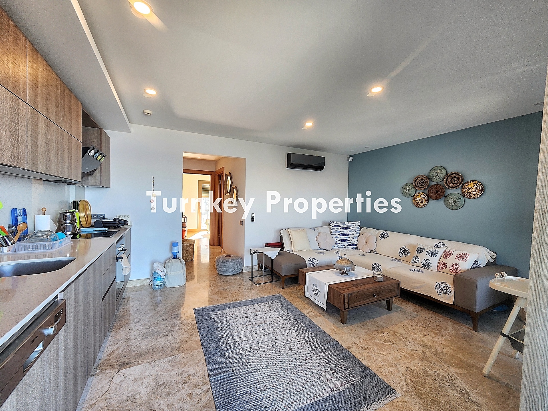 Gündoğan Küçükbük Denize Sıfır Satılık Residence Daire