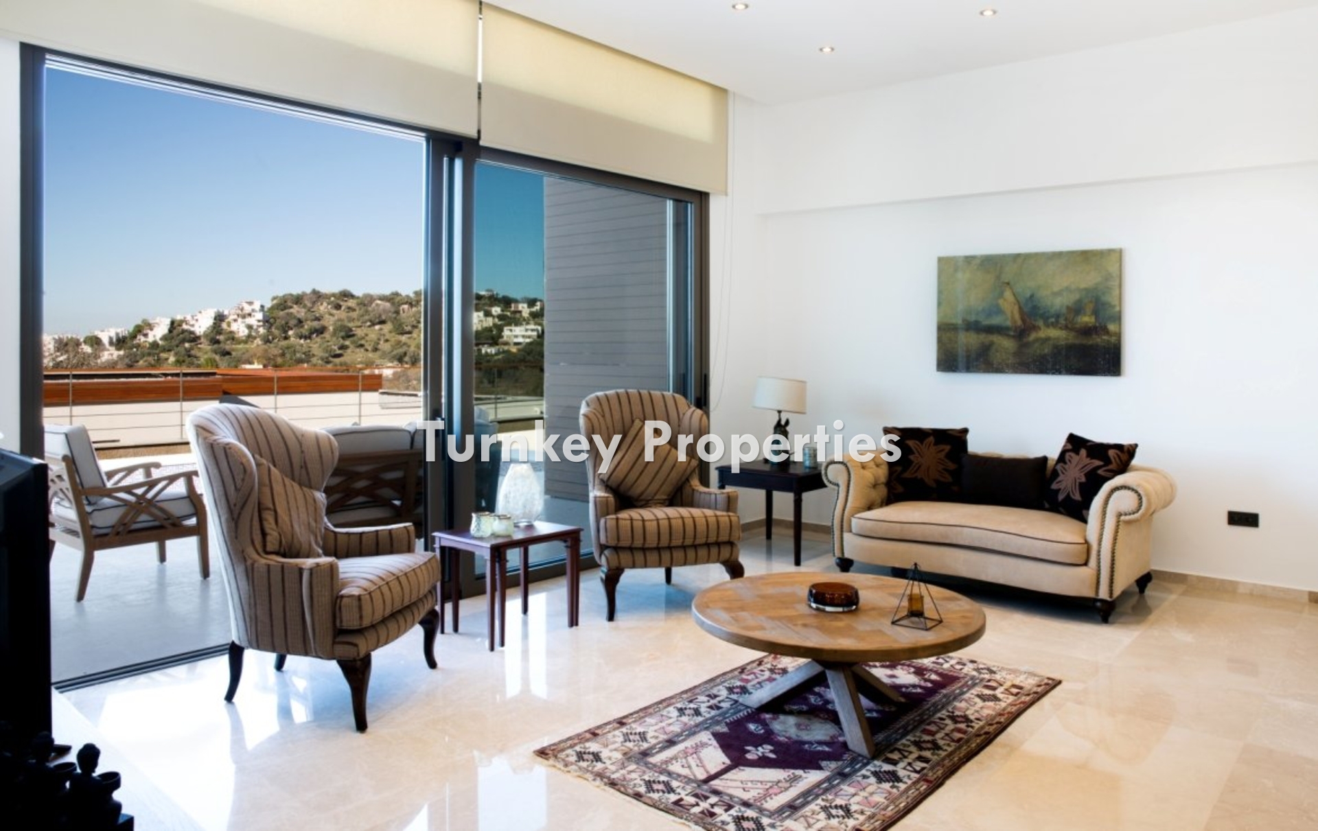 Yalıkavak Merkez Satılık Villa Deniz Manzaralı Özel Havuzlu Bahçe