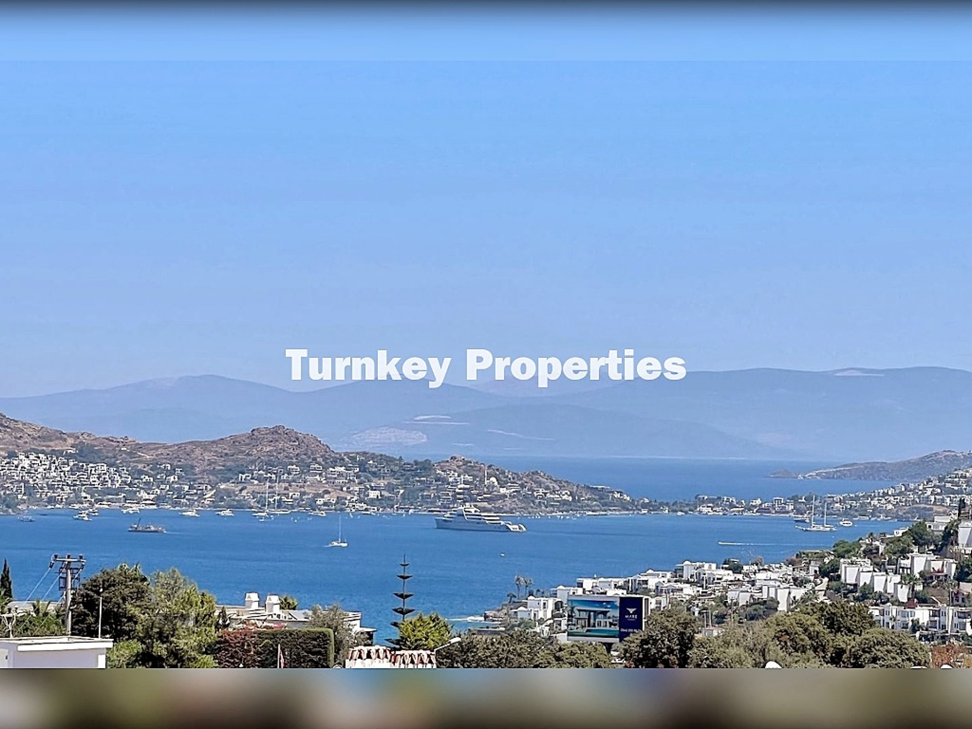 Yalıkavak Satılık Lüks Villa,  Deniz Manzaralı 4+1 Özel Havuzlu Konut