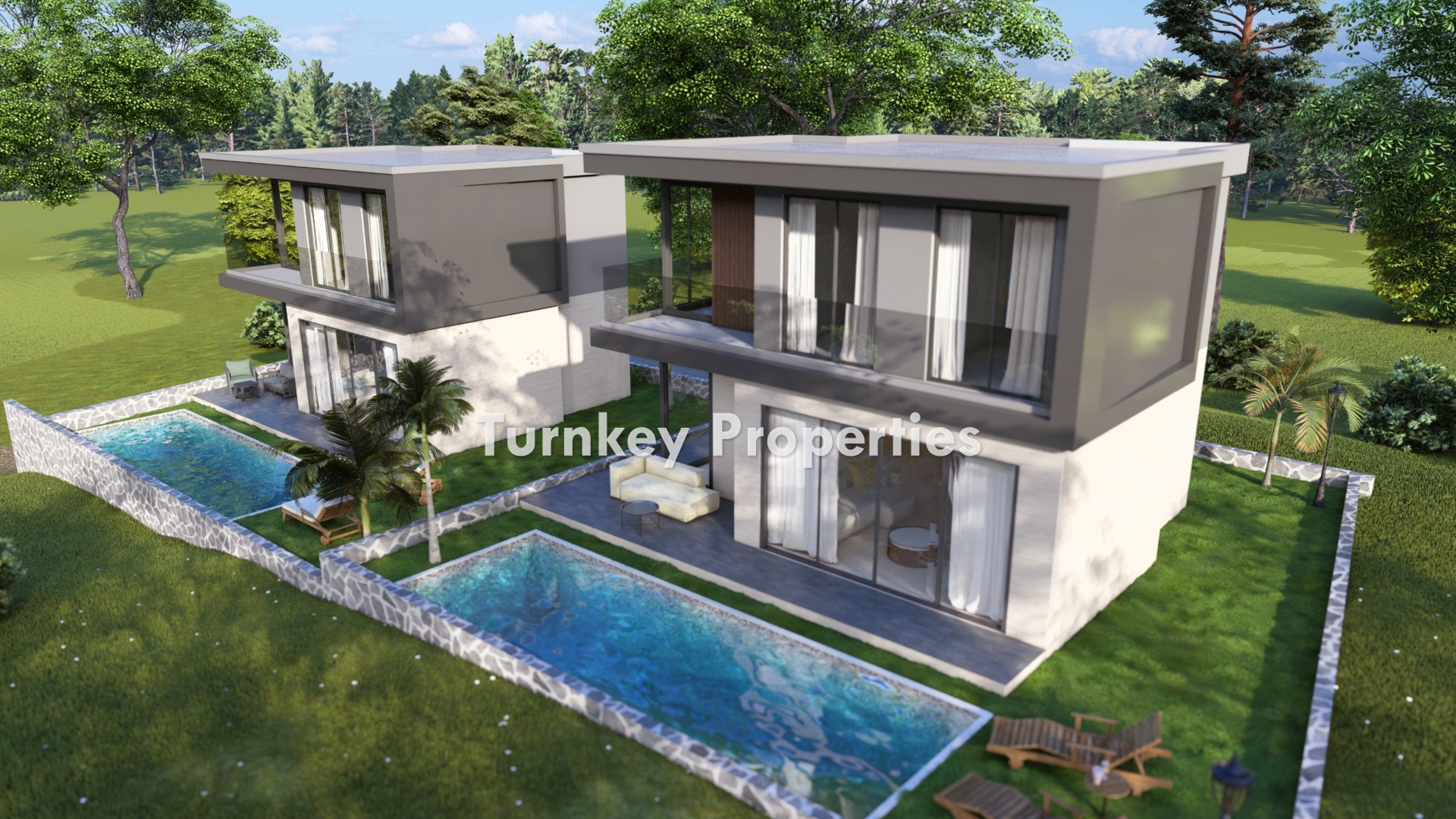 Milas Kemikler Satılık Villa Özel Havuzlu Müstakil Bahçeli Evler