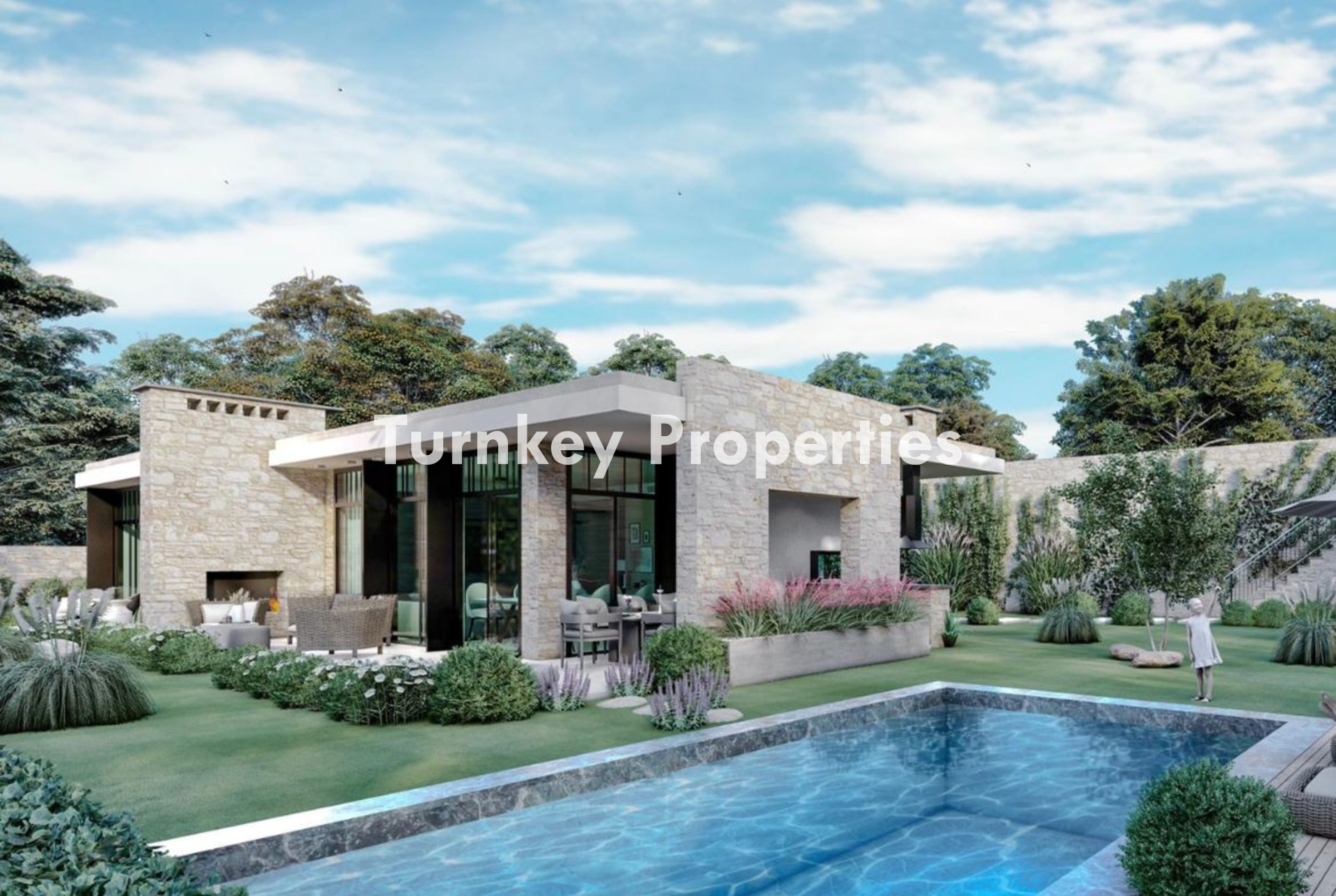 Bodrum, Yalıkavak Geris’te Özel Havuzlu Satılık Villa