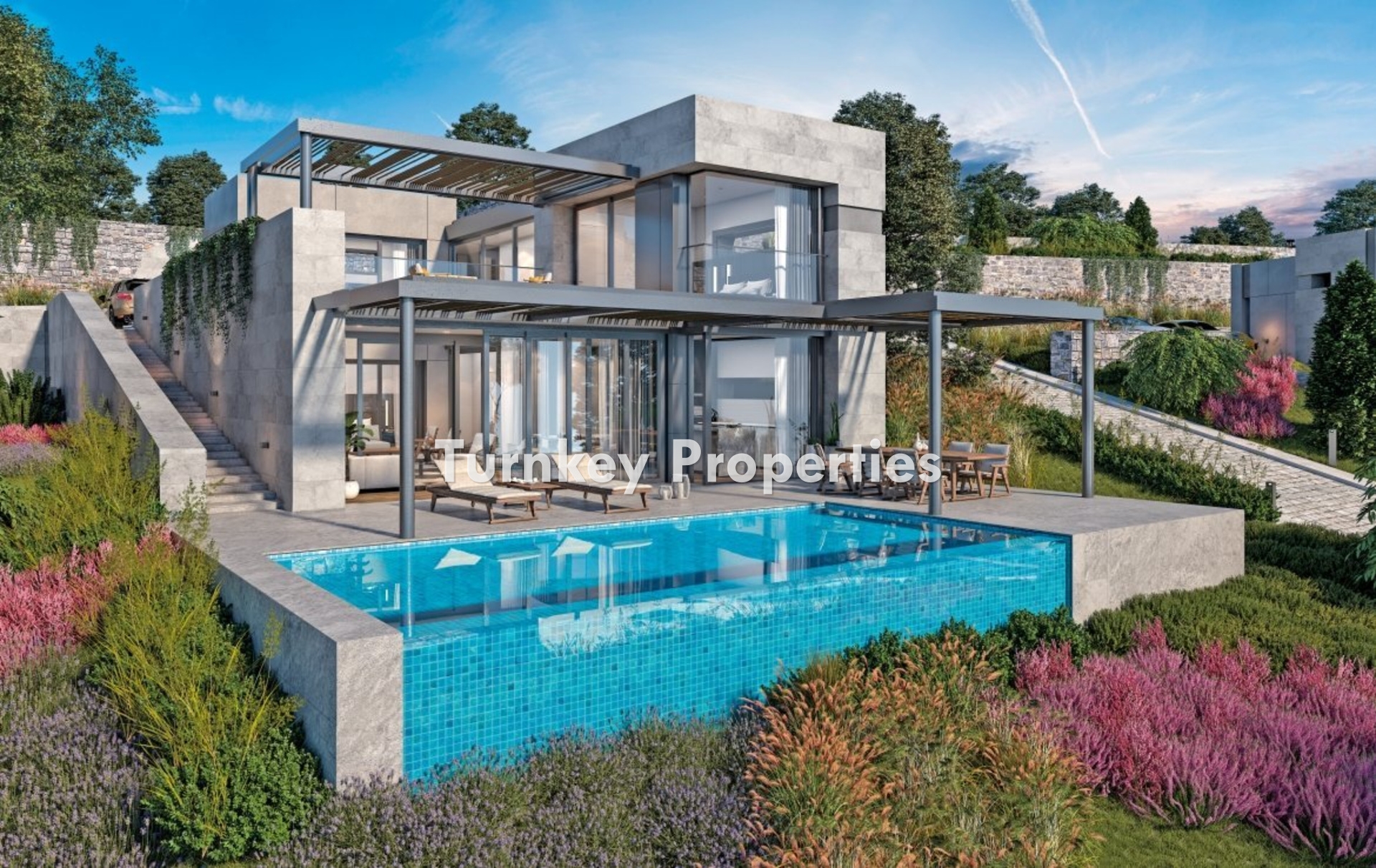 Yalıkavak'ta Deniz Manzaralı Lüks Villalar - Özel Havuz ve Modern