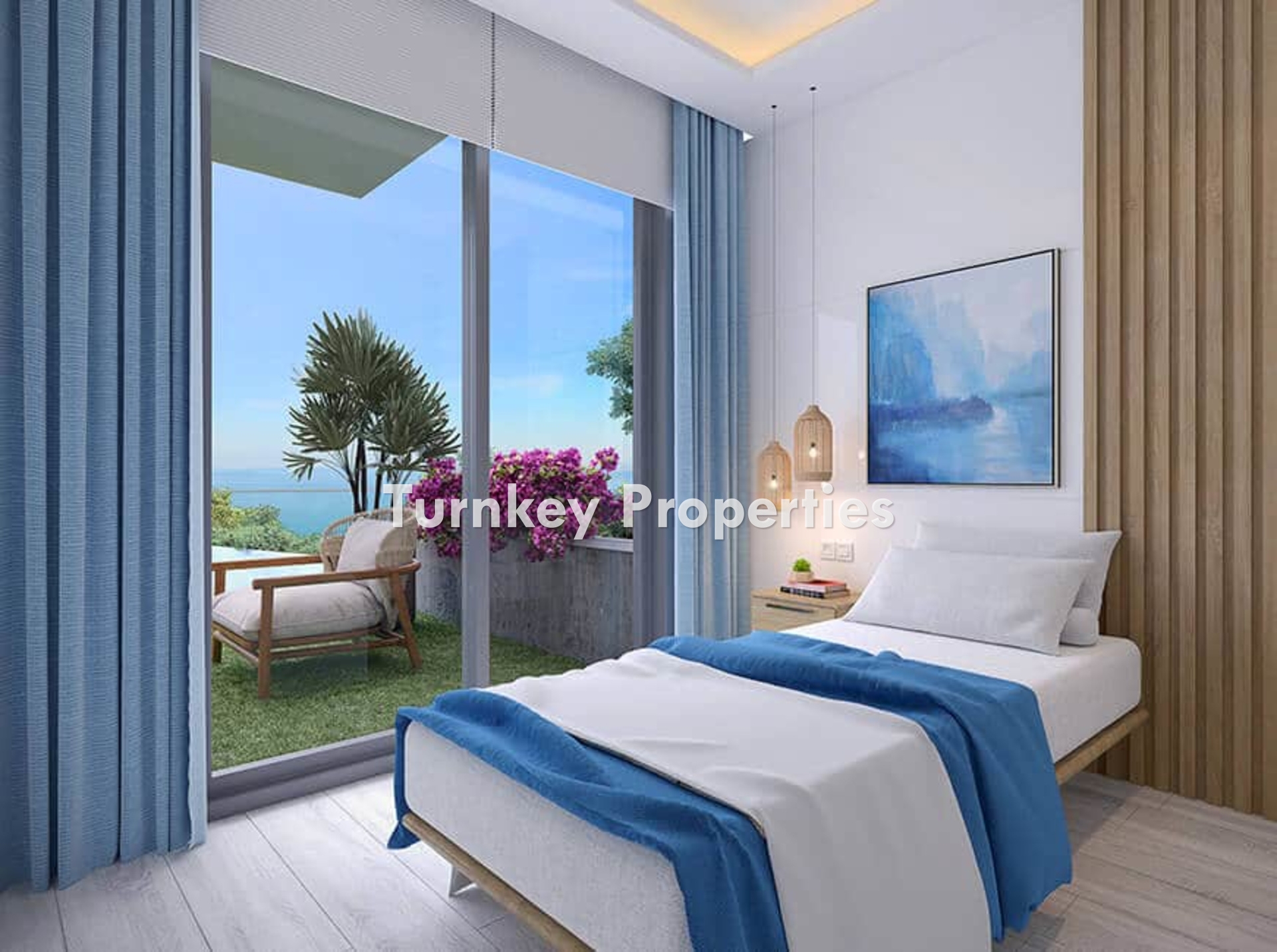 Modern Mimari ve Deniz Manzaralı Lüks Yaşam Villaları Satışta