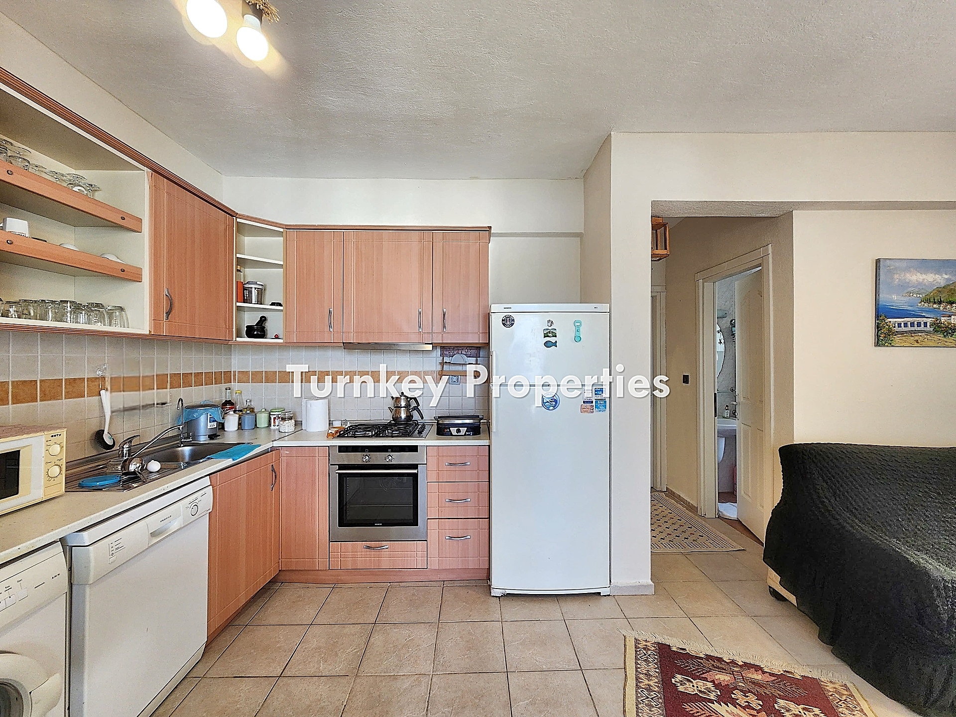 Yalıkavak Merkez Satılık Daire Deniz Manzaralı Site İçinde Merkezi