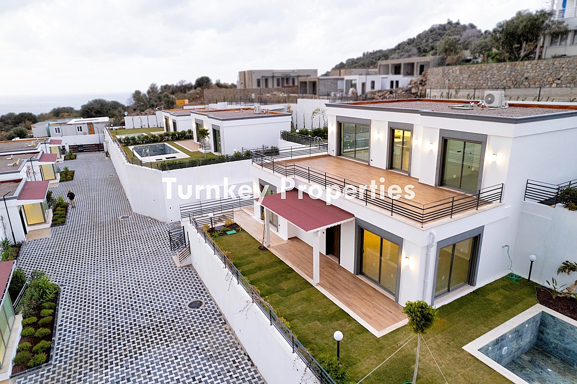 Yalıkavak Satılık Daire Deniz Manzaralı Özel Havuzlu Bahçeli