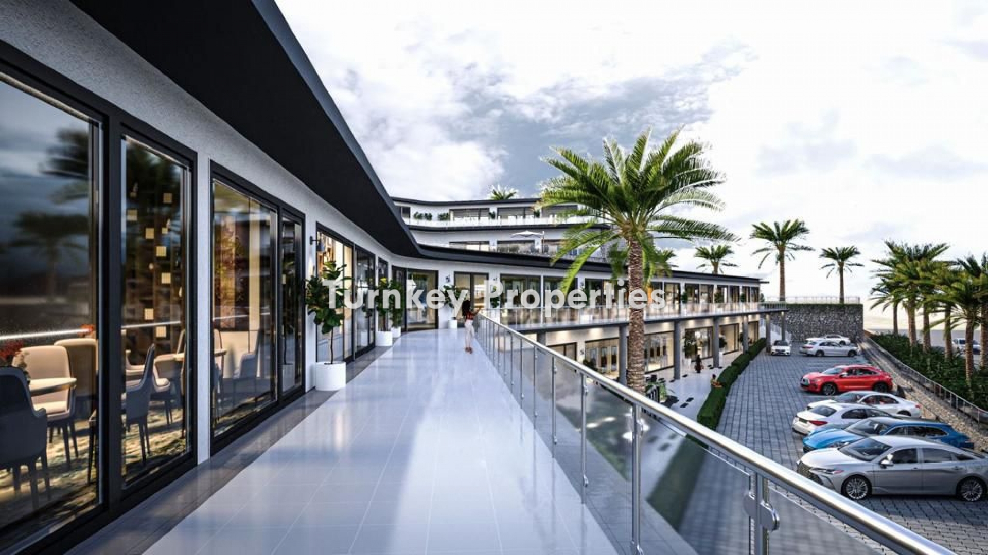 Adabükü Satılık Daire Site İçinde Ortak Havuzlu Deniz Manzaralı