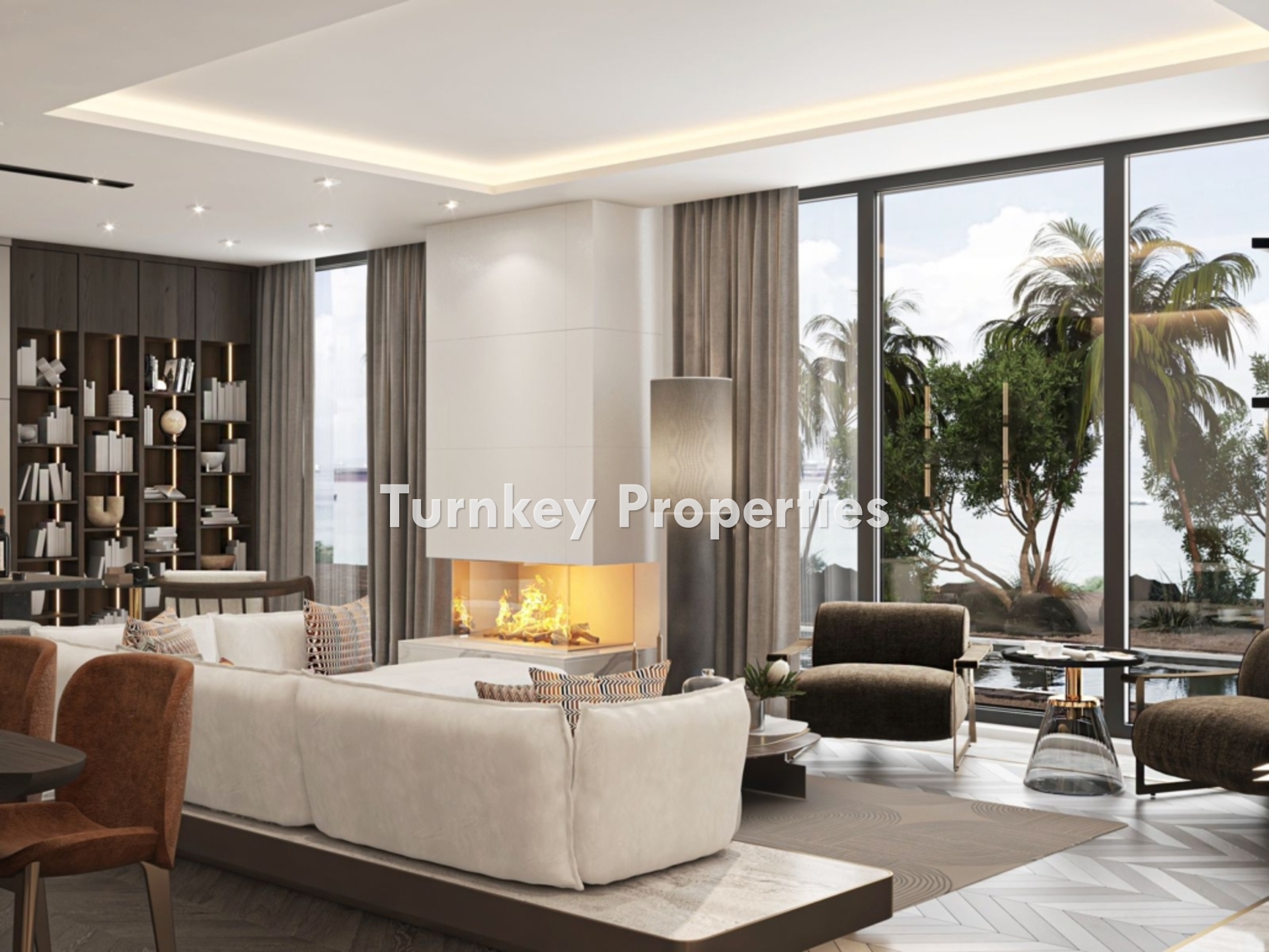 Türkbükü’nde Satılık Müstakil Villa – Geniş Yaşam Alanları, Deniz ve Doğa Manzarası, Modern Mimari ve 4+1 Dubleks Konforu
