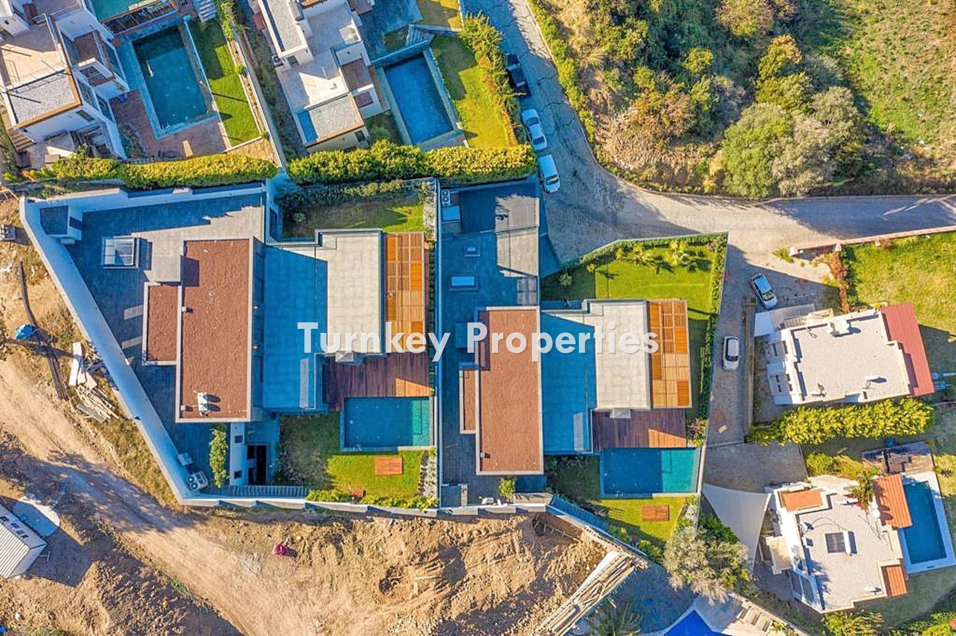 Bodrum Yalıkavak'ta Marina Manzaralı Satılık Müstakil Özel Villa