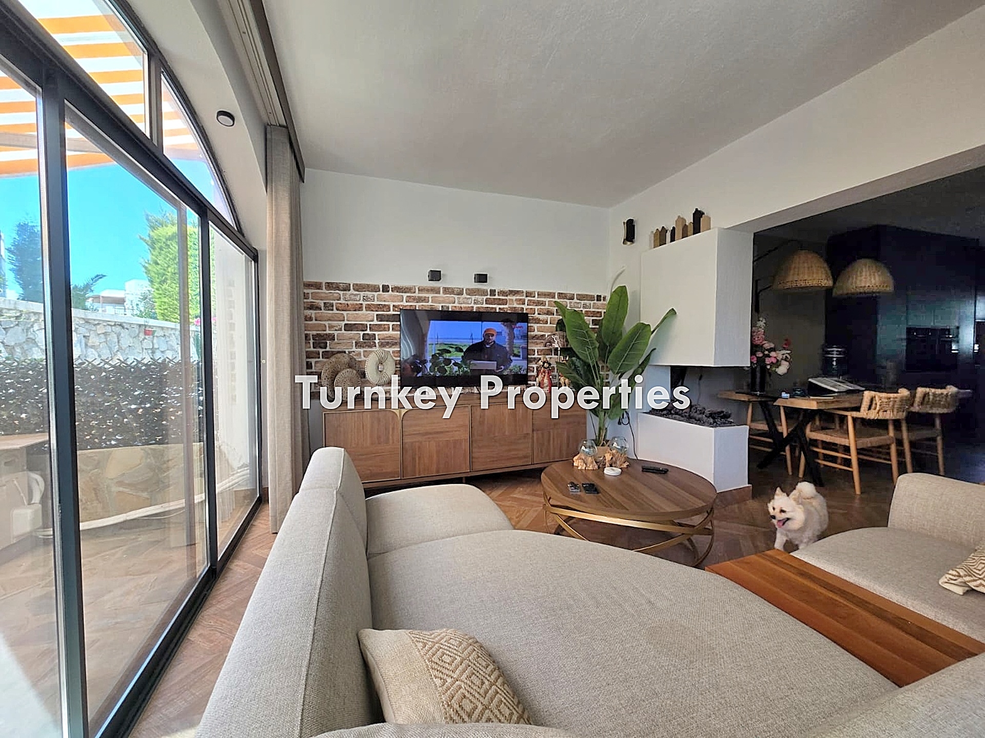 Milas Boğaziçi Golf Life Satılık Bahçe Katı Daire Göl ve Doğa Manzaralı