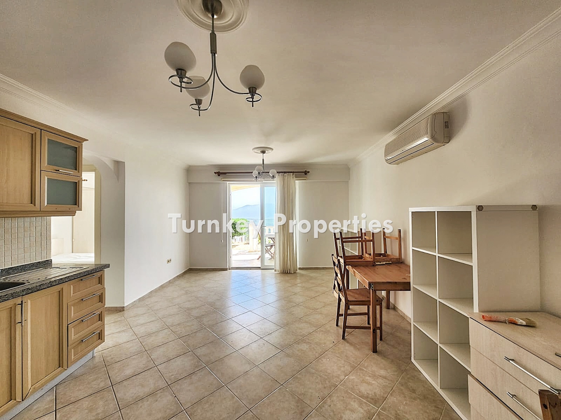 Bodrum Boğaziçi Satılık Bahçe Katı Daire Flamingo Gölü Manzaralı