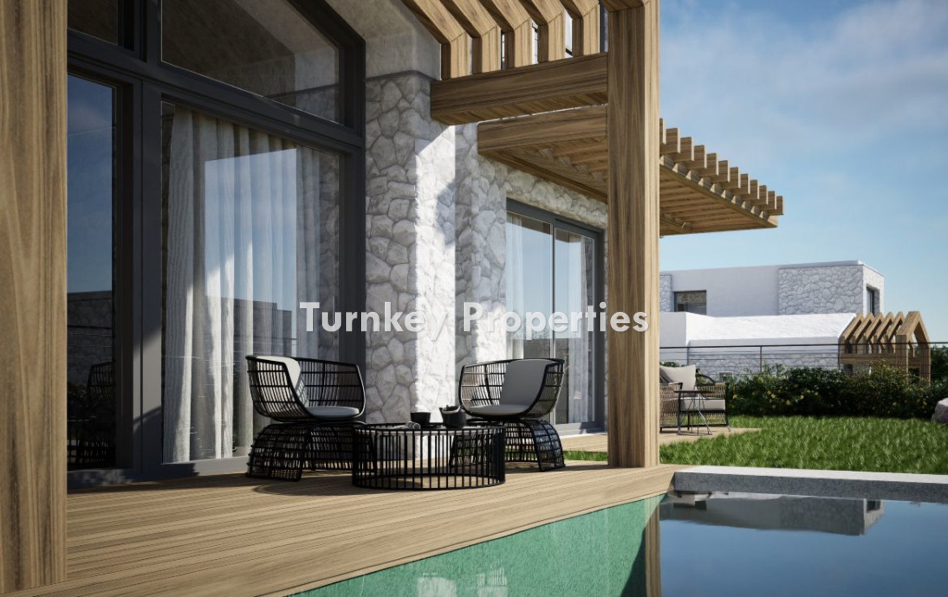 Satılık Villa, Yepyeni Havuzlu Villalar, Vatandaşlık Uygun