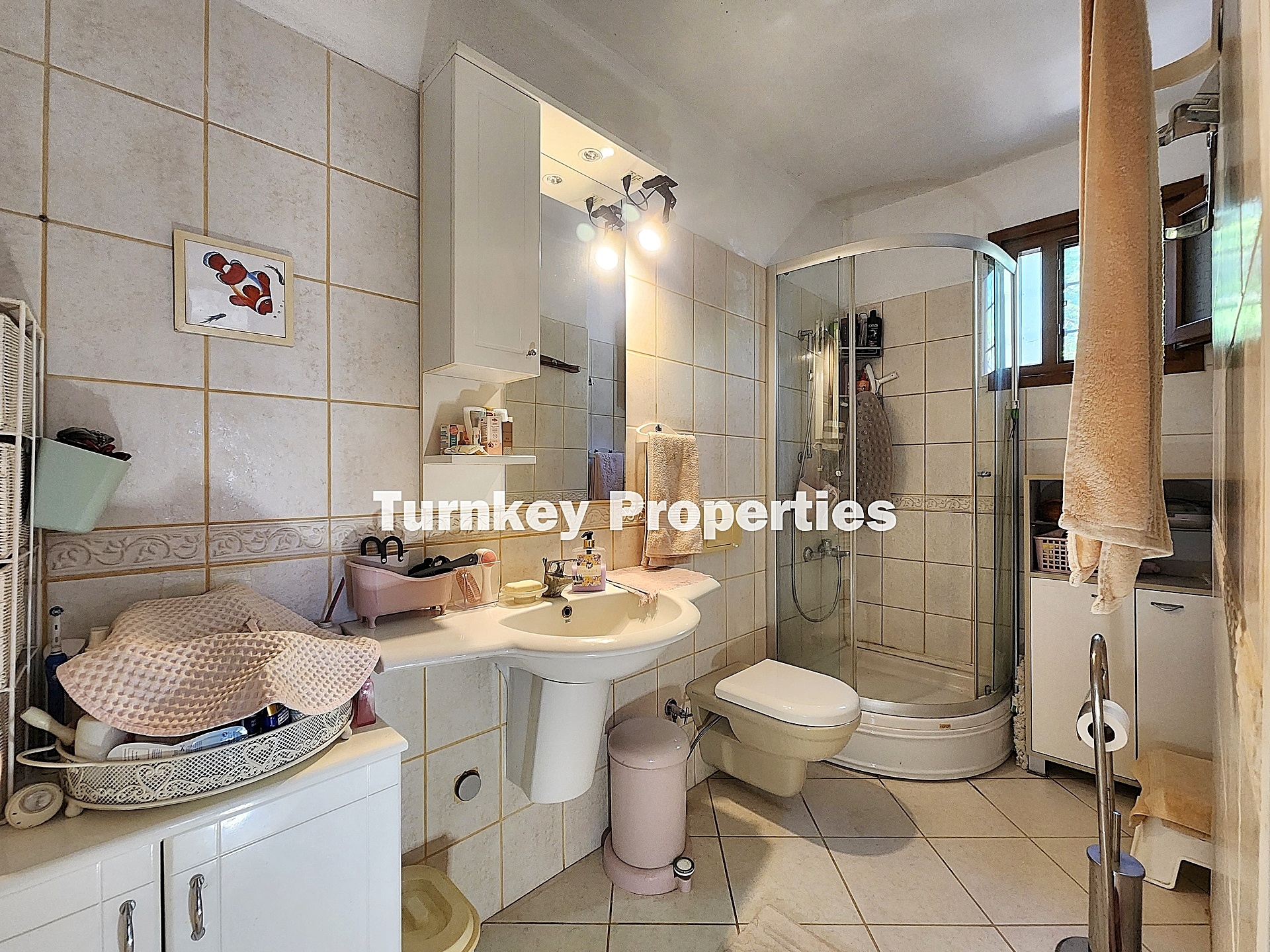 Bodrum Bitez Aktur Sitesi Satılık 3+2 Villa Deniz Manzaralı Bahçe