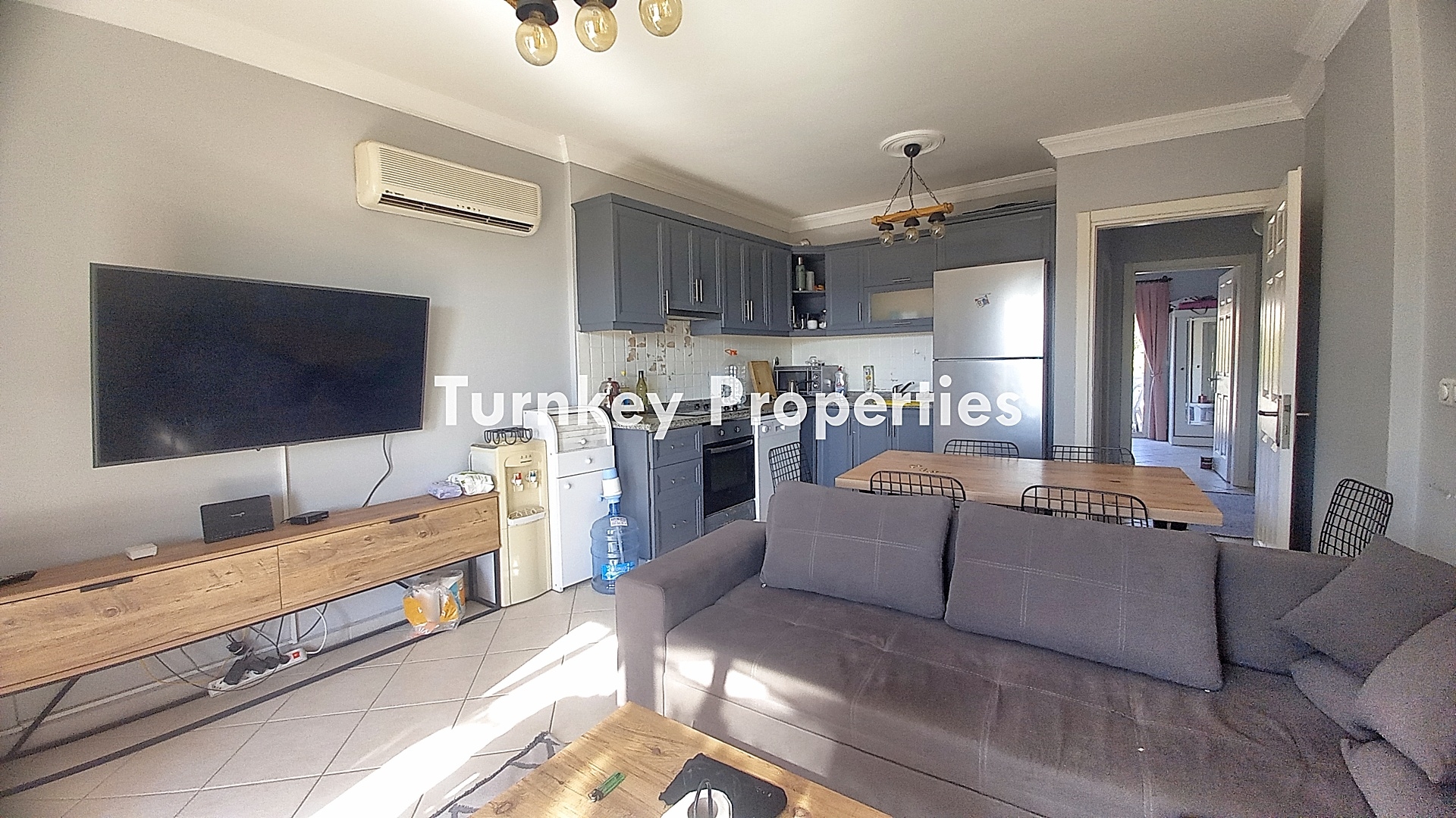 Bodrum, Adabükü Satılık Ev | Yüzme Havuzları, Çocuk Oyun Alanları, Aquapark, Türk Hamamı, Sauna, Fitness