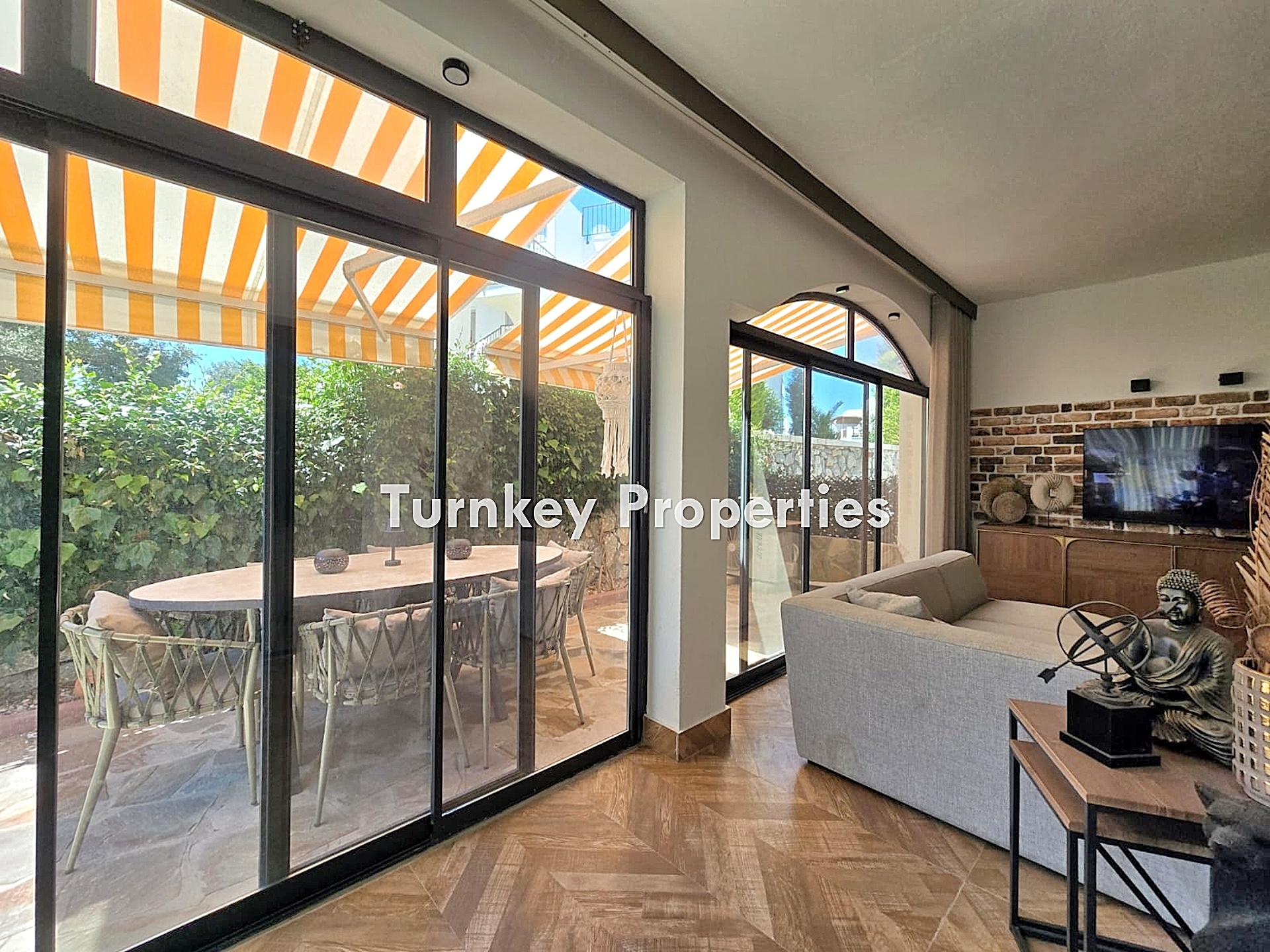 Milas Boğaziçi Golf Life Satılık Bahçe Katı Daire Göl ve Doğa Manzaralı