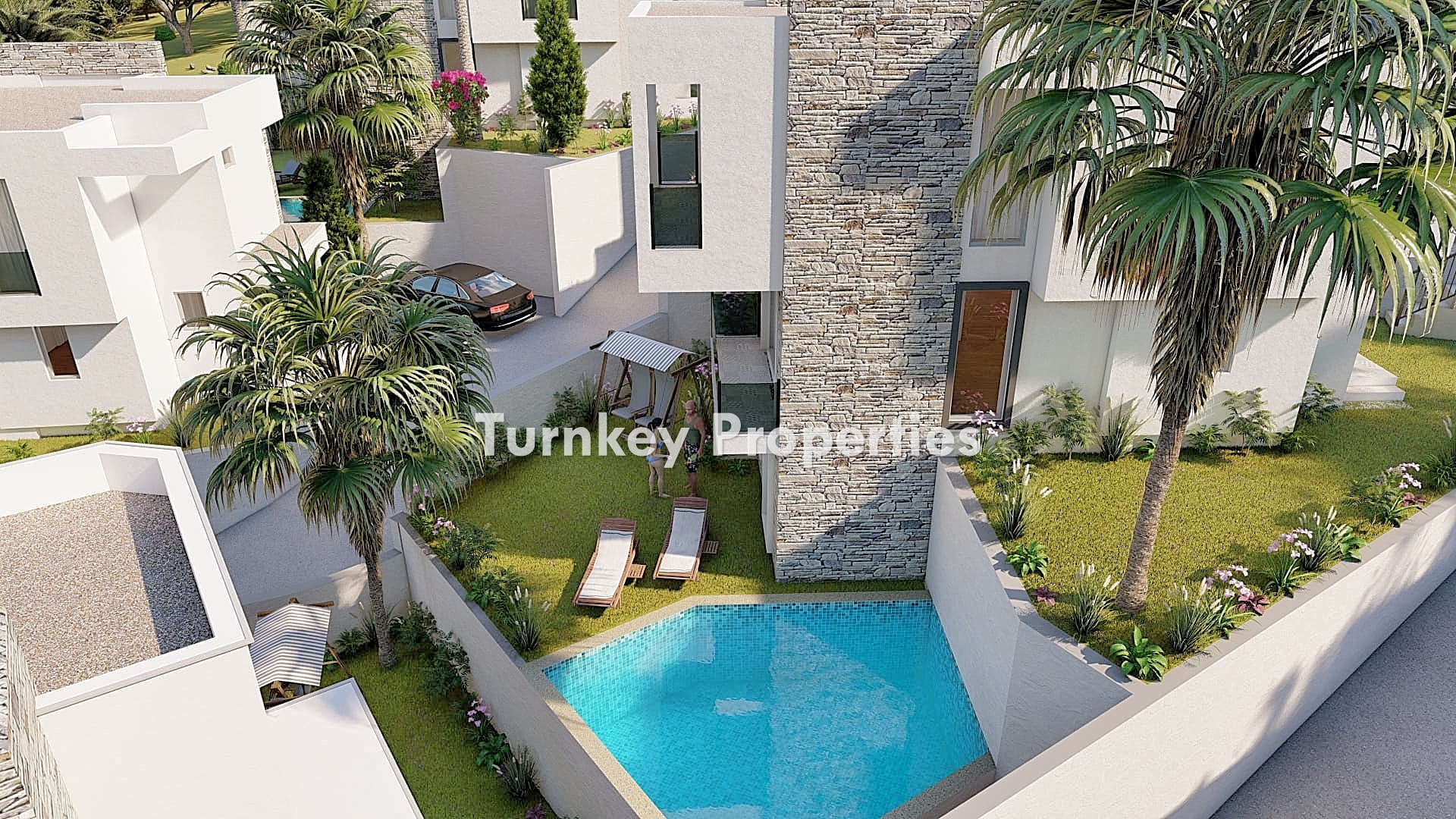 Bodrum Meşelik Satılık Müstakil Villa Özel Havuzlu Takas İmkanı