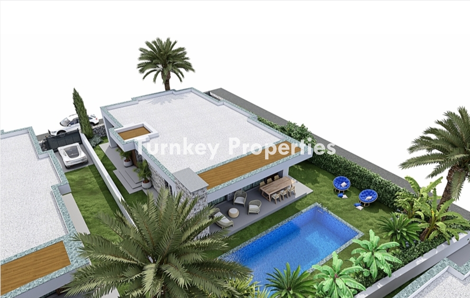 Akyarlar Bodrum Denize Yakın Satılık 4+1 Villa Projeden Satılık