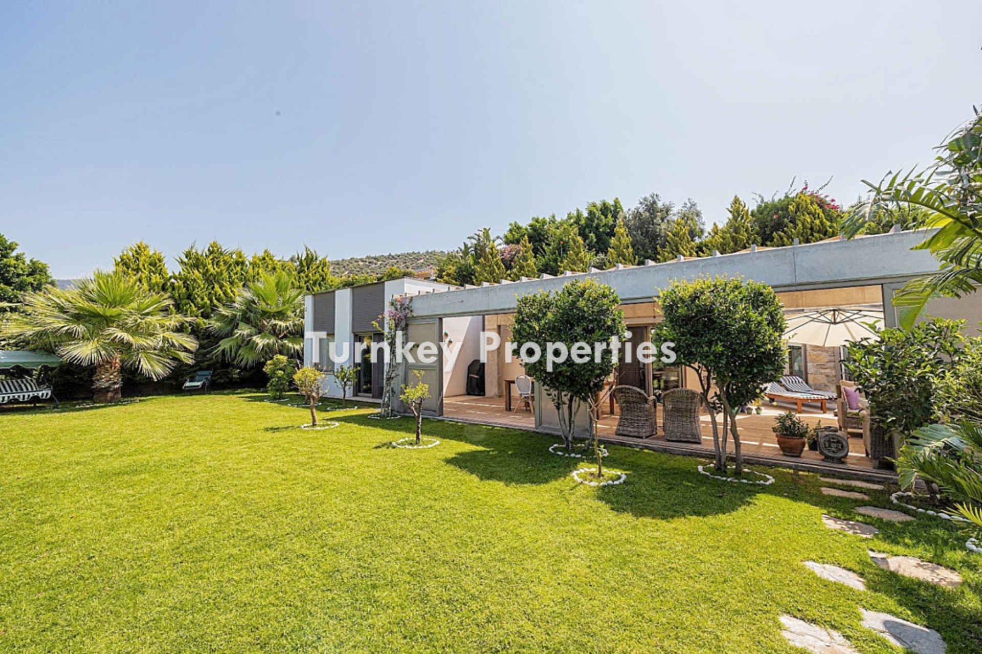 Bodrum Konacık'ta Satılık Lüks Villa, 4+1 Özel Havuzlu, Bahçeli