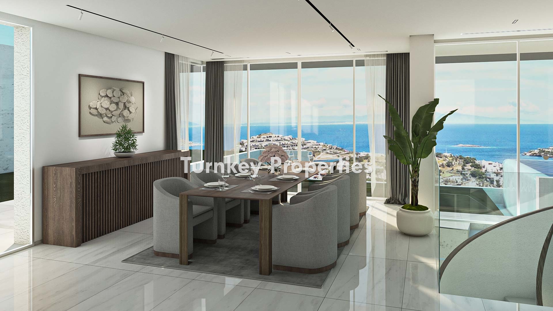 Yalıkavak Satılık Villa Deniz Manzaralı Özel Havuzlu Akıllı Sistem