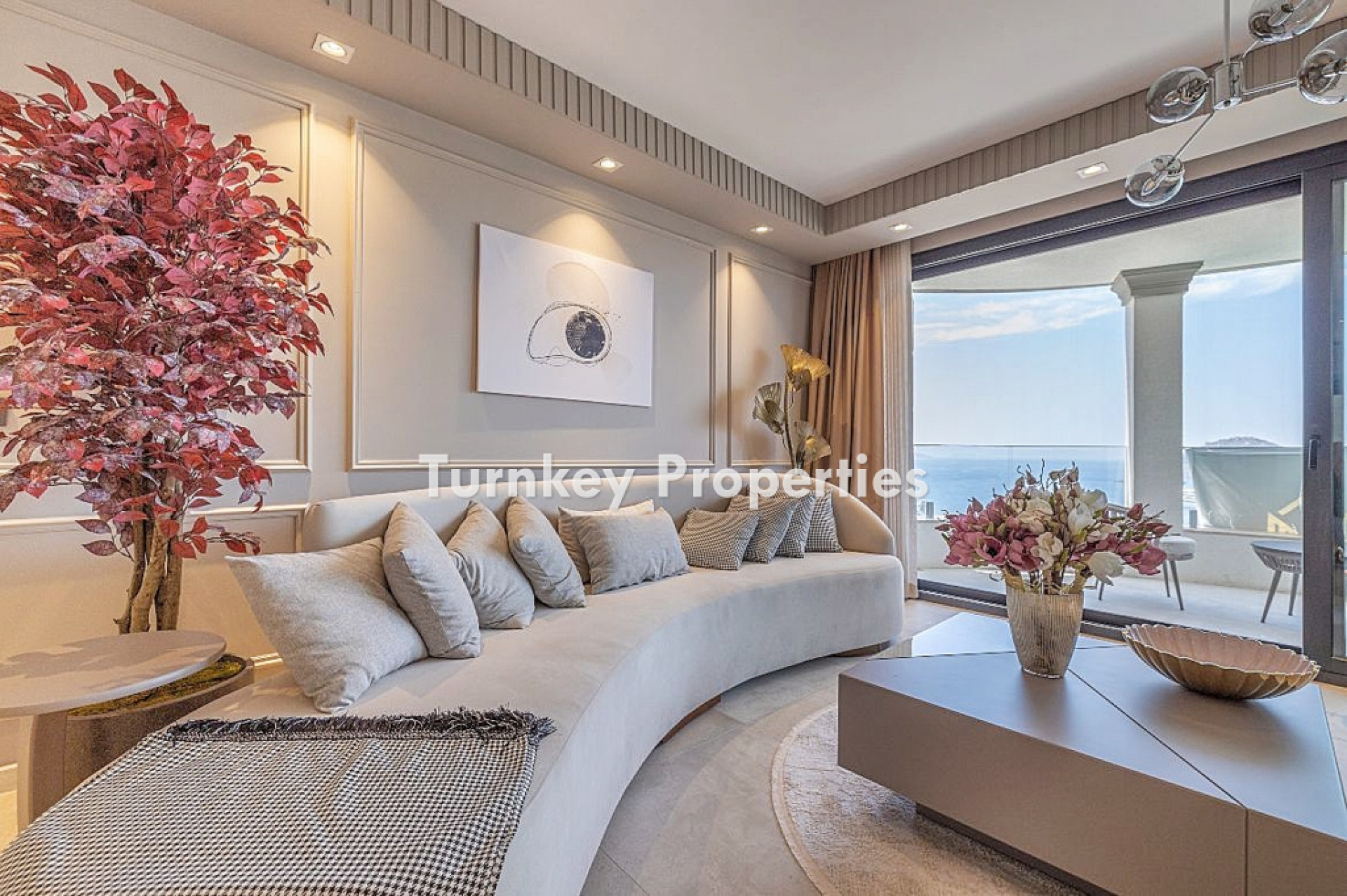 Yalıkavak Satılık Villa Geniş Yaşam Alanlı Marina Manzaralı