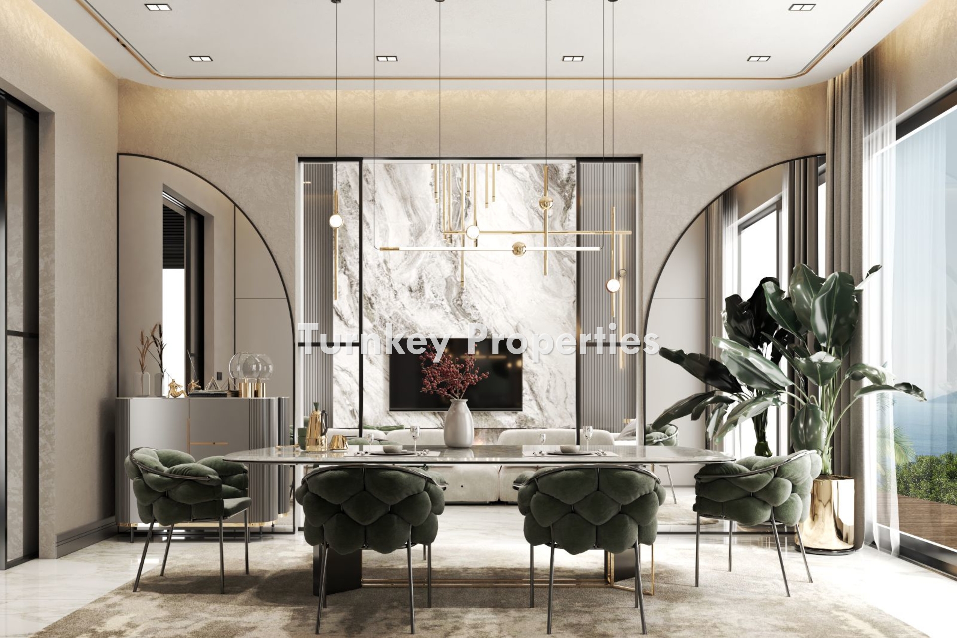 Yalıkavak Satılık Villa Havuzlu ve Deniz Manzaralı Lüks Konutlar