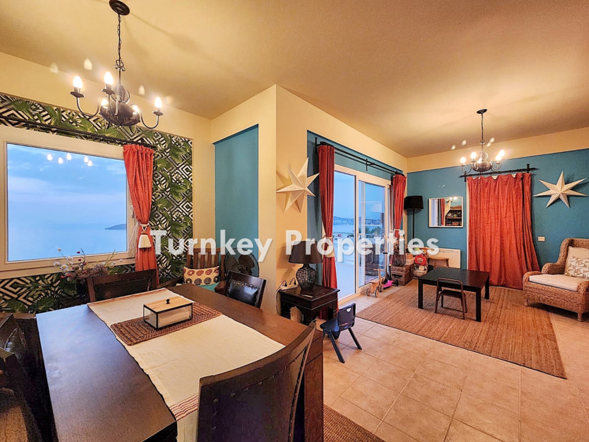 Yalıkavak Satılık Deniz Manzaralı Özel Havuzlu Villa Site içinde