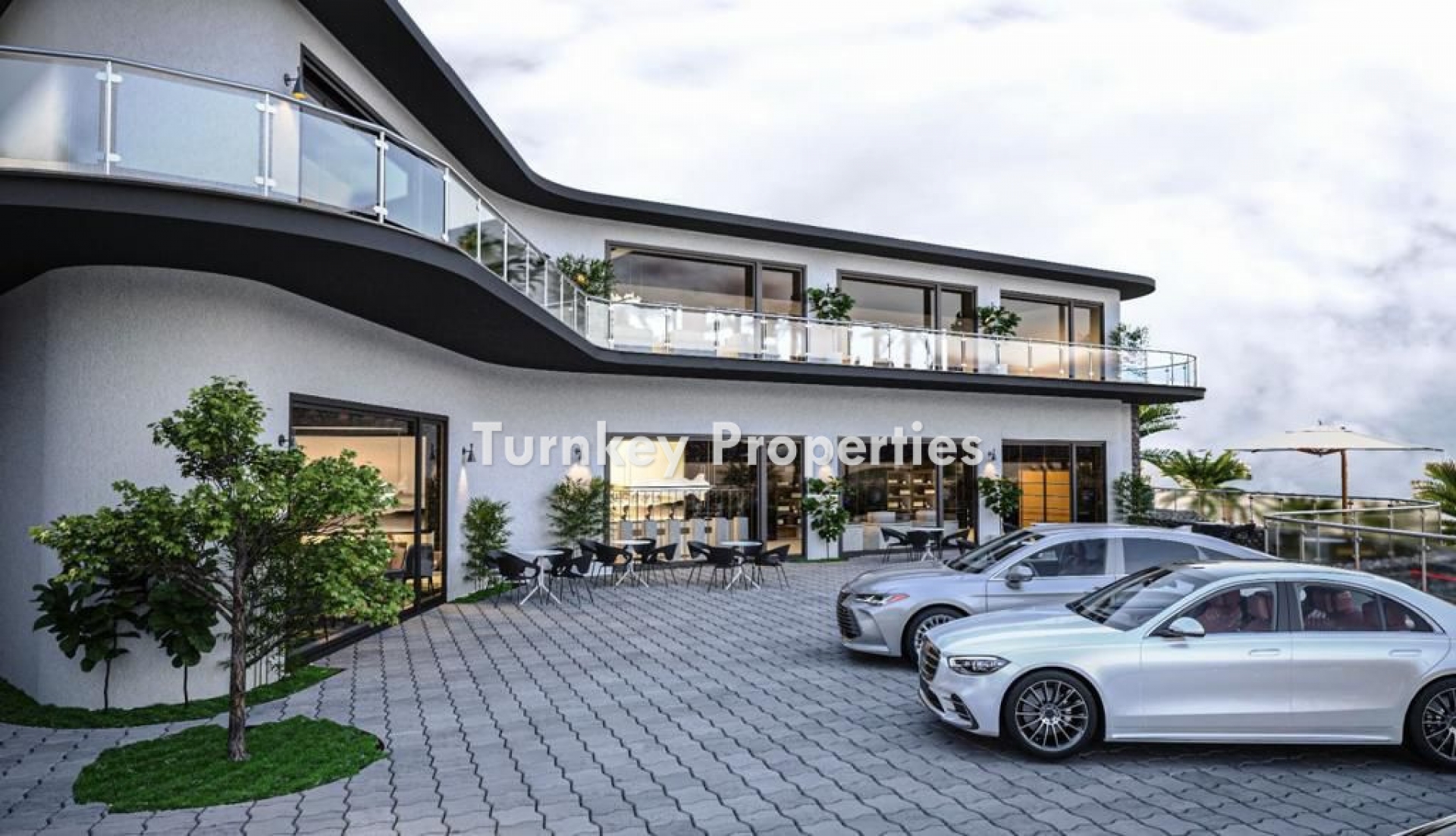 Adabükü Satılık Daire Site İçinde Ortak Havuzlu Deniz Manzaralı