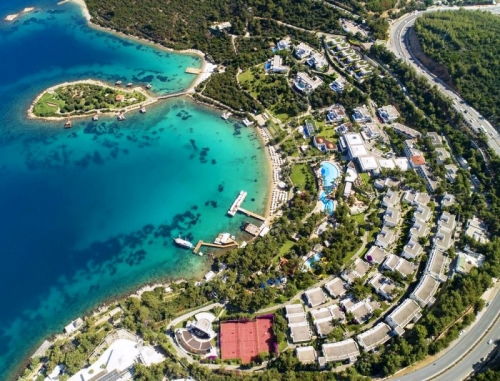 Bodrum Torba'da Satılık 2000m² İmarlı Arsa – 4 Villa İnşa İmkanı