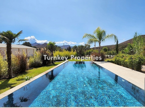 Bodrum Dereköy Satılık Villa Özel Havuzlu Tek Katlı Bahçeli