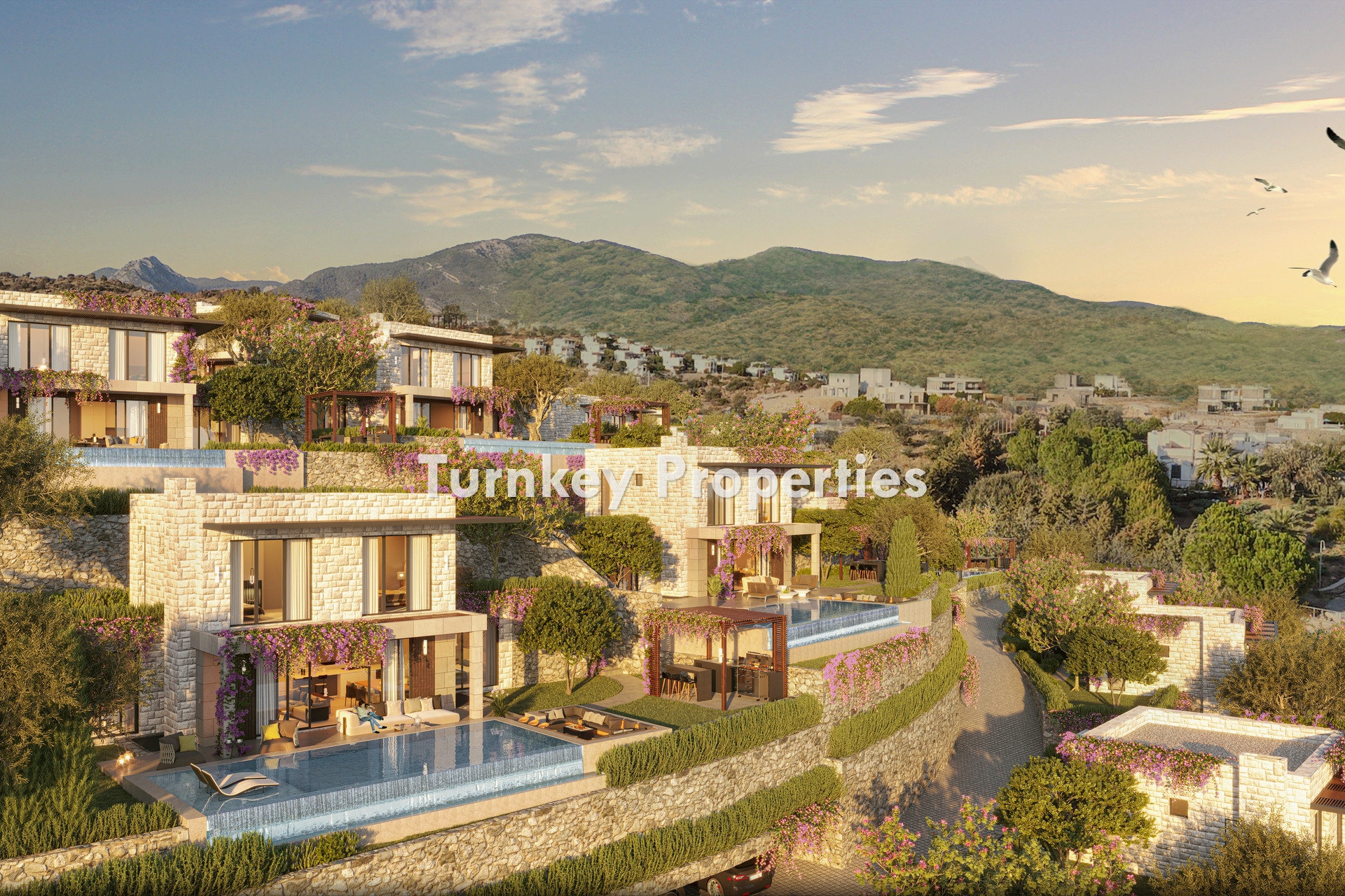 Bodrum, Ortakent'te Satılık Lüks Villalar, Rüya Tatil Evini Keşfedin