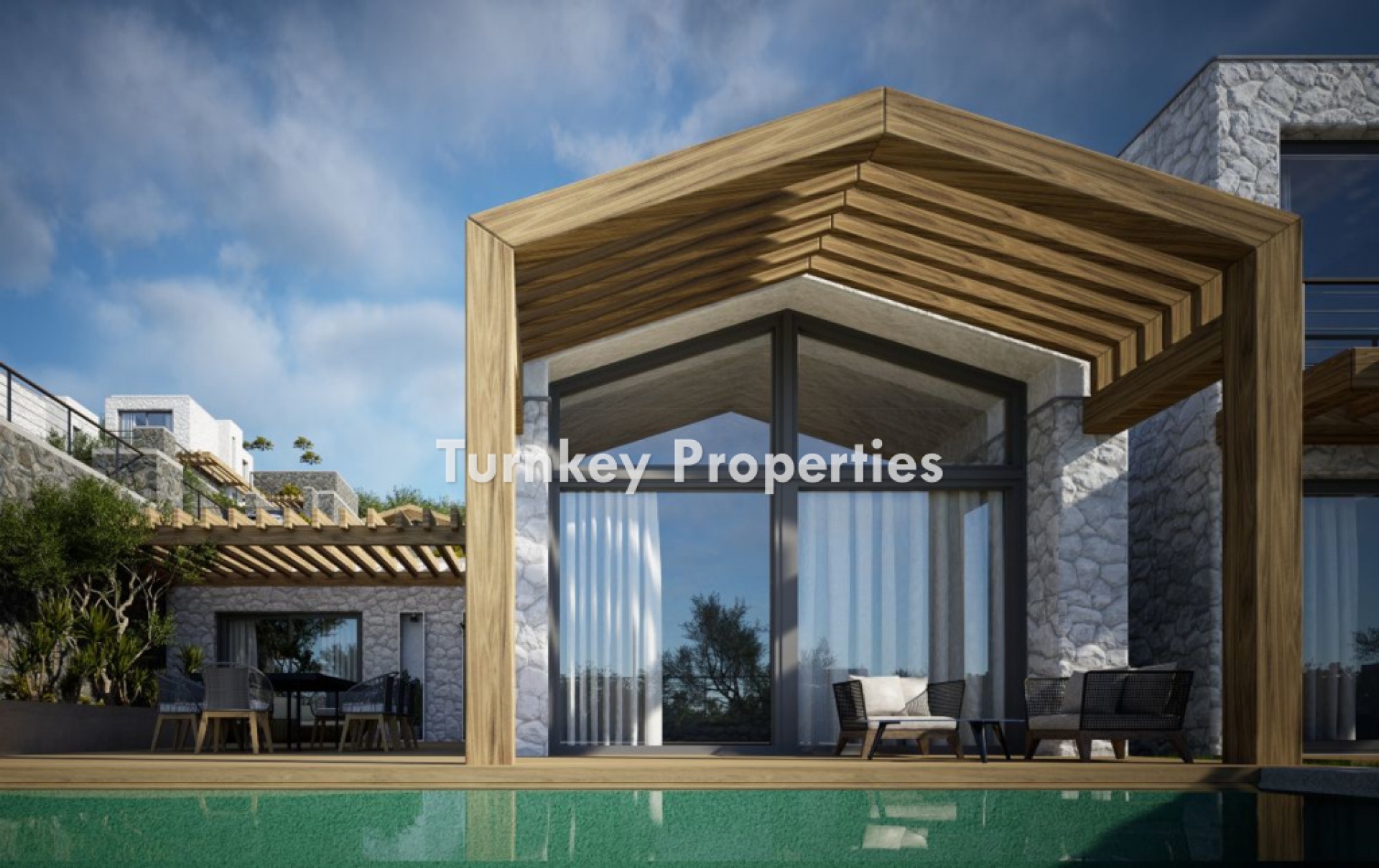 Satılık Villa, Yepyeni Havuzlu Villalar, Vatandaşlık Uygun