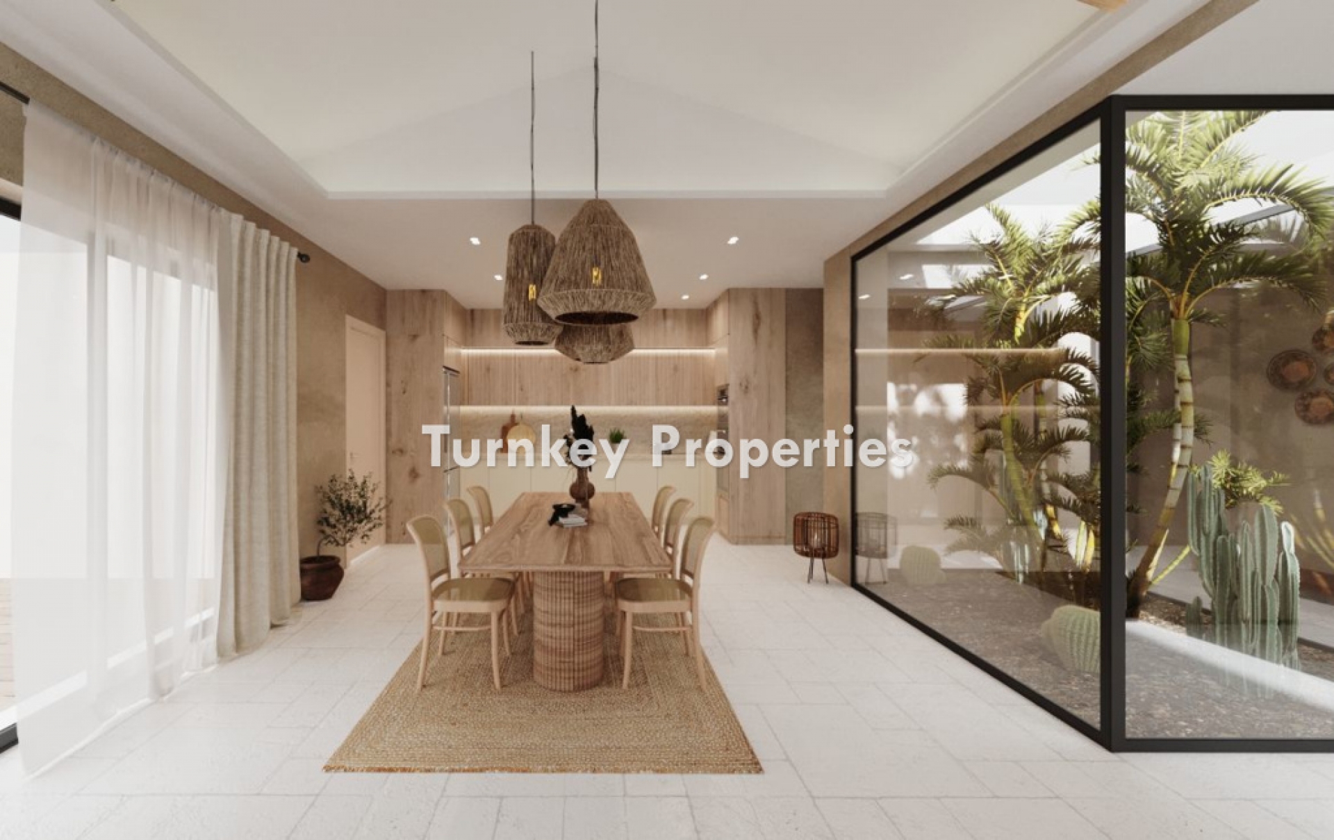 Satılık Villa, Yepyeni Havuzlu Villalar, Vatandaşlık Uygun