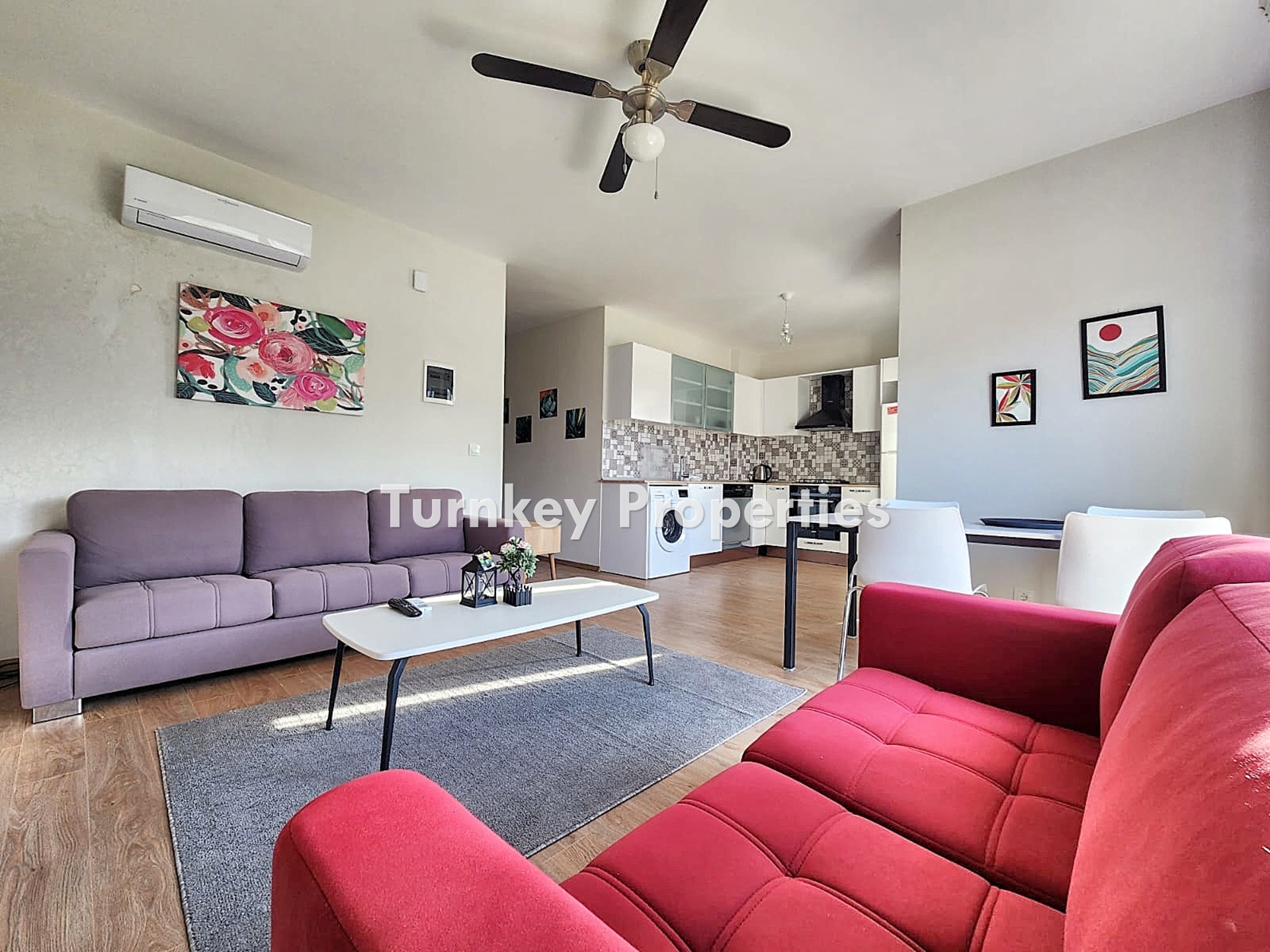 Meşelik Poyrazköy Sitesi Satılık Bahçe Katı Daire Ortak Havuzlu