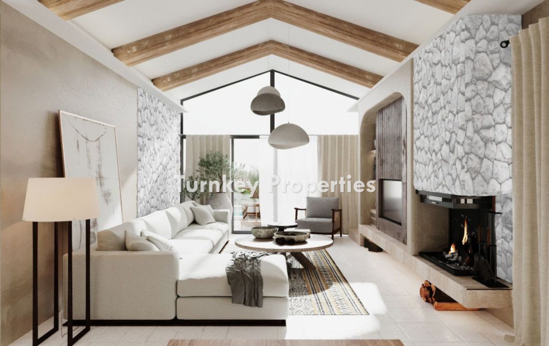 Satılık Villa, Yepyeni Havuzlu Villalar, Vatandaşlık Uygun