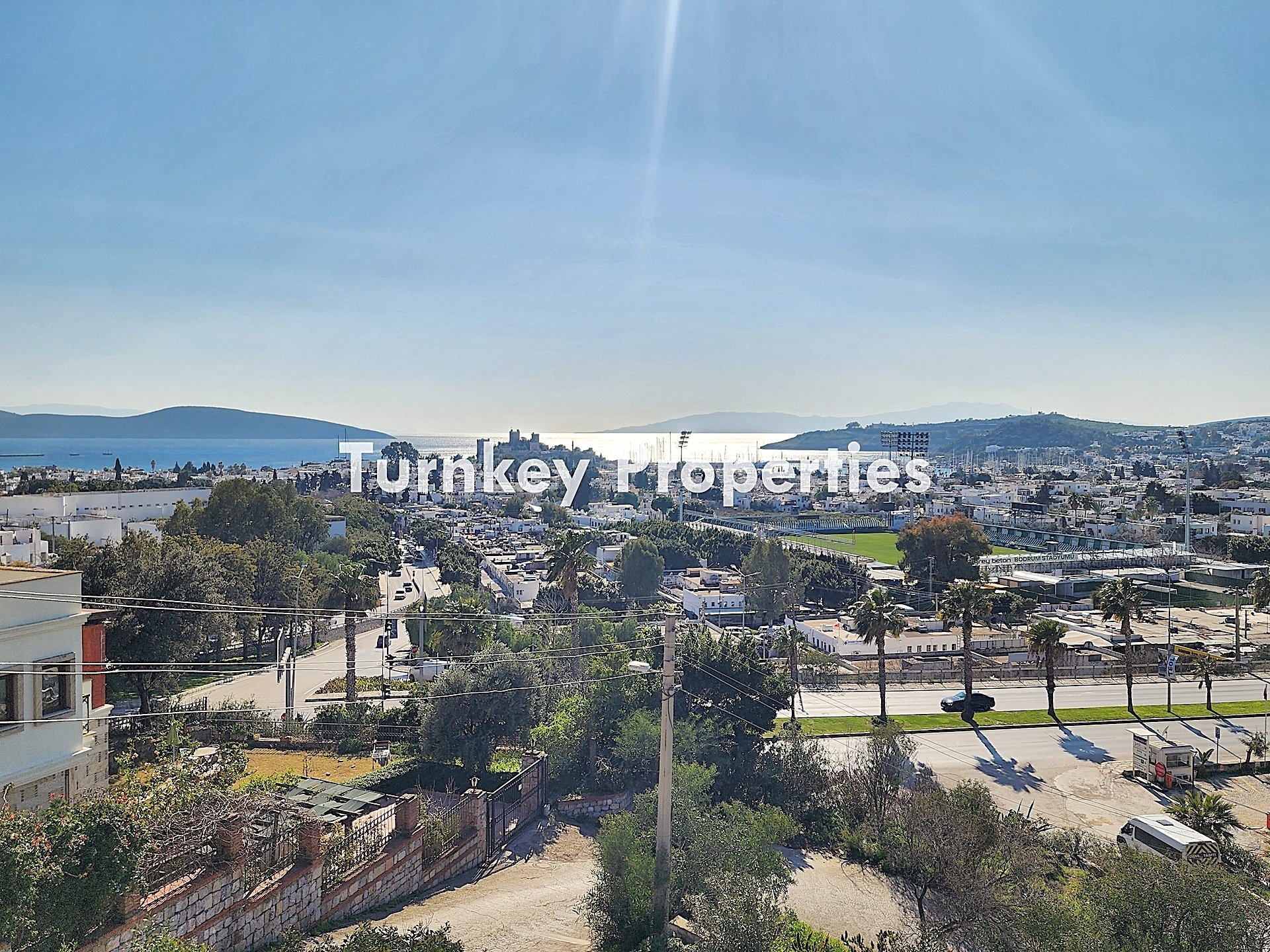 Bodrum Merkez Satılık Ev Deniz Manzaralı Bahçeli Özel Konumda Ev