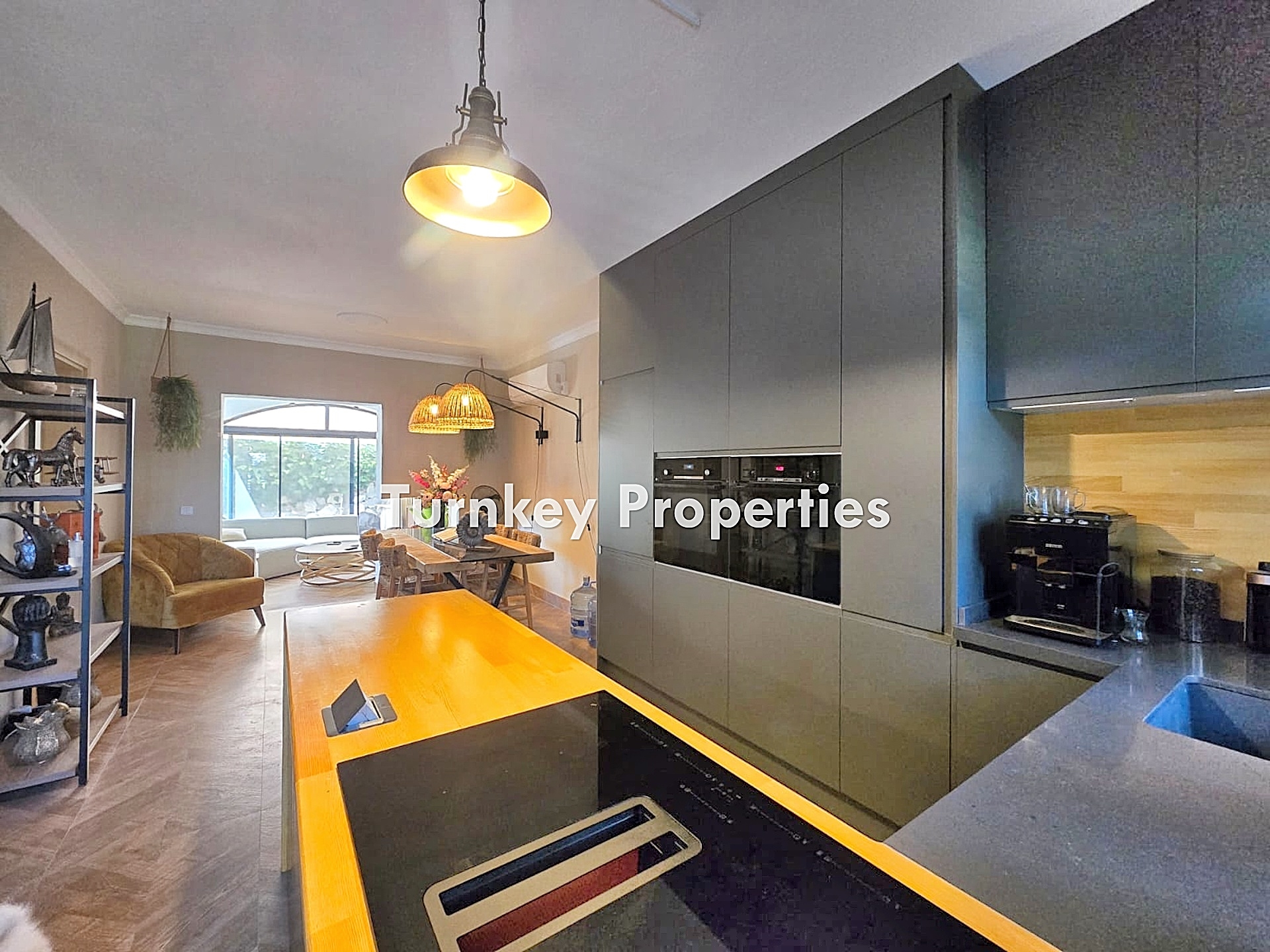 Milas Boğaziçi Golf Life Satılık Bahçe Katı Daire Göl ve Doğa Manzaralı