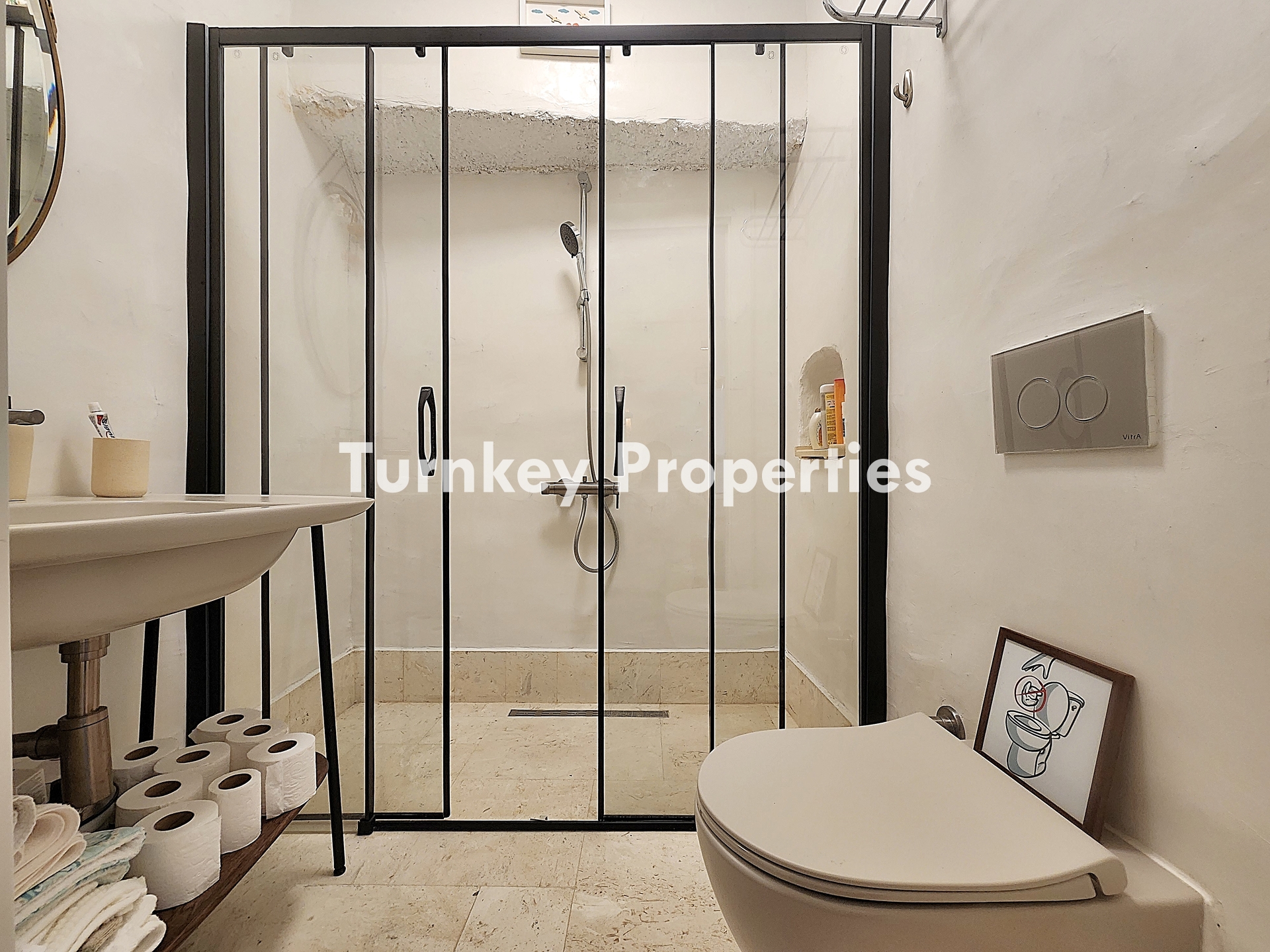 Bodrum Gümüşlük Satılık Villa Yunan Adaları ve Gün Batımı Manzara