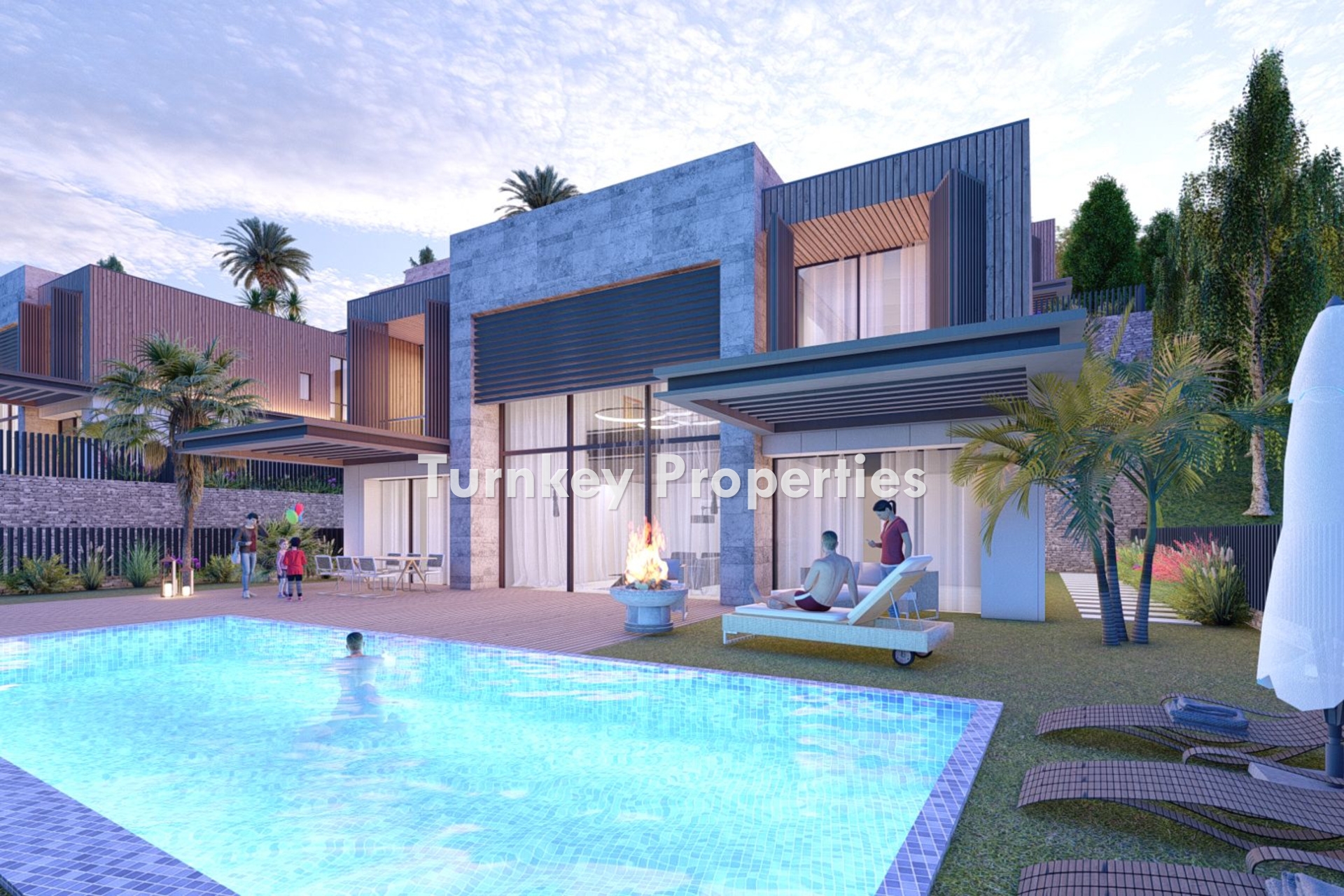 Yalıkavak Satılık Villa Havuzlu ve Deniz Manzaralı Lüks Konutlar