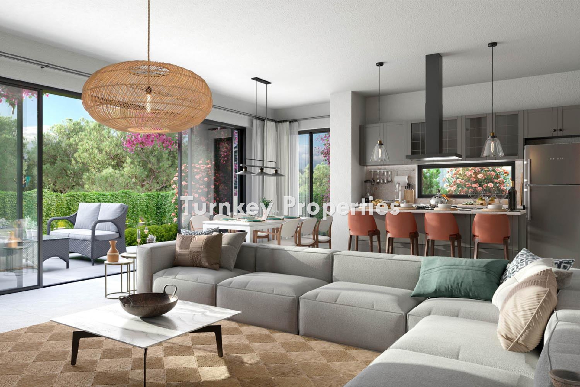 Çamlık Satılık Villa Doğa İçinde Merkezi Konum Yerden Isıtmalı Ev