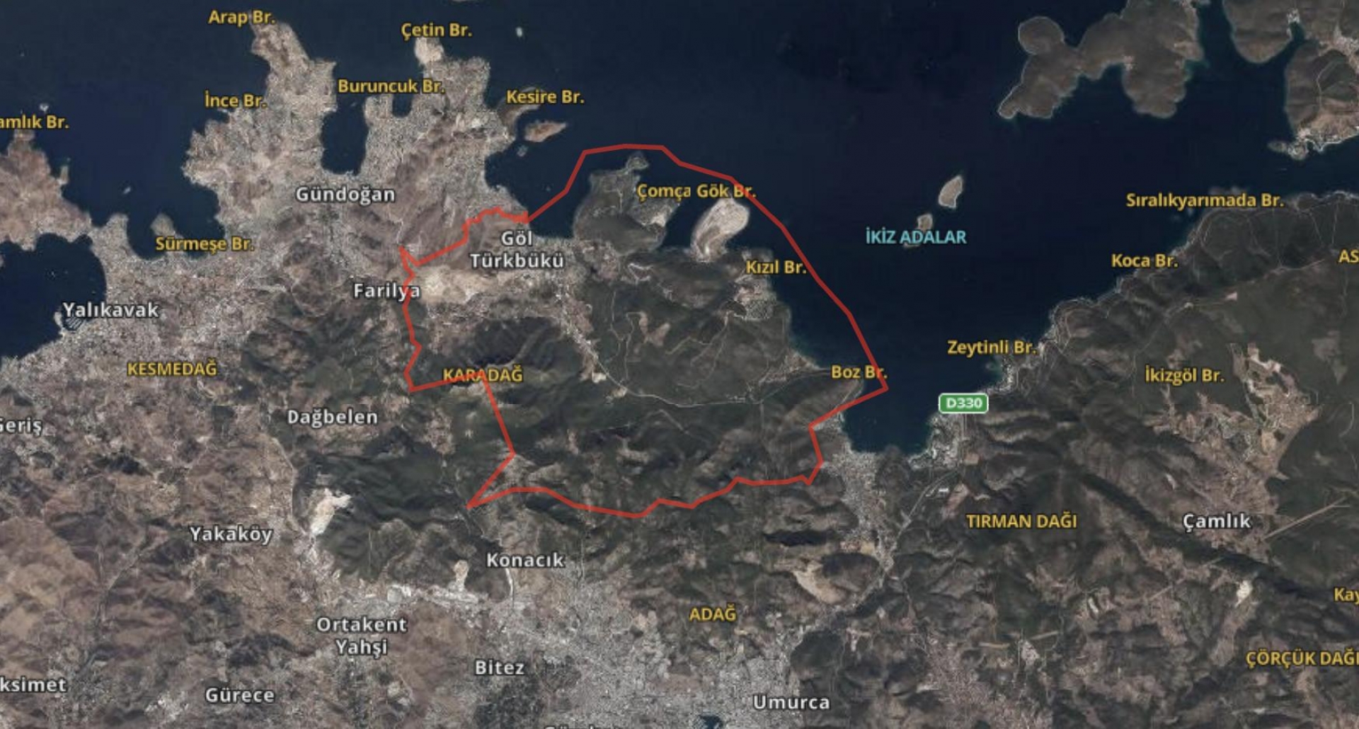 Bodrum Göl Mahallesi’nde Satılık Narenciye Bahçesi