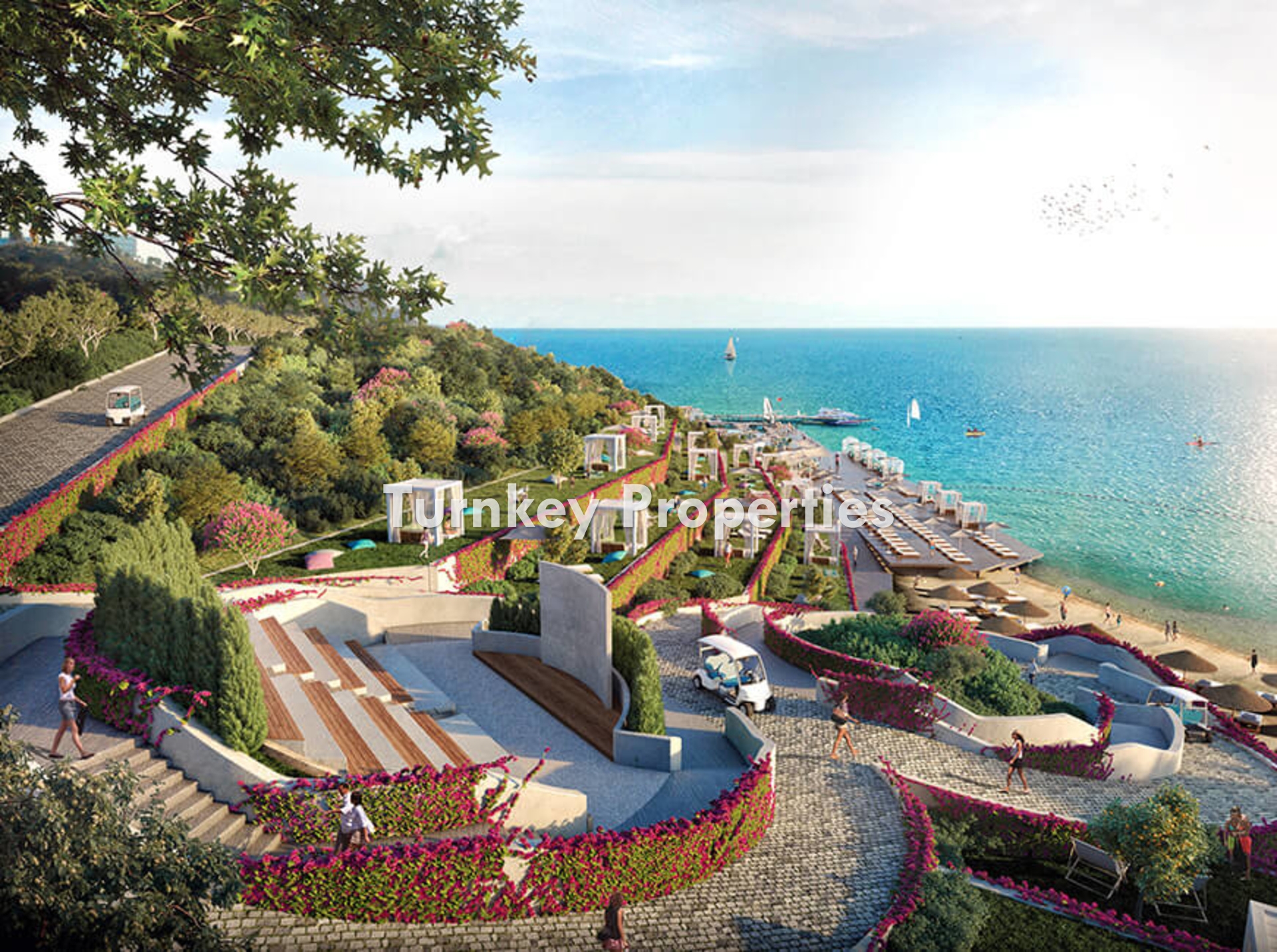 Modern Mimari ve Deniz Manzaralı Lüks Yaşam Villaları Satışta