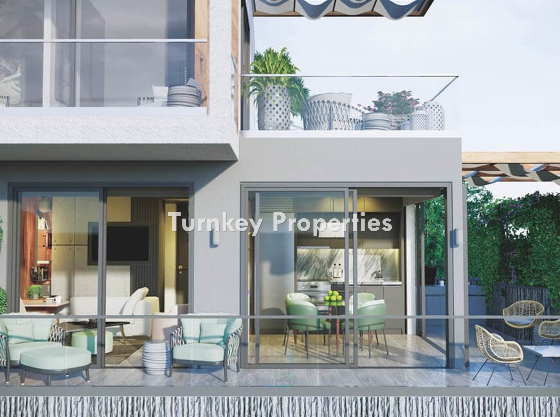 Adabükü'nde Eşsiz Deniz Manzaralı, Çağdaş Mimariye Sahip Lüks Villalar