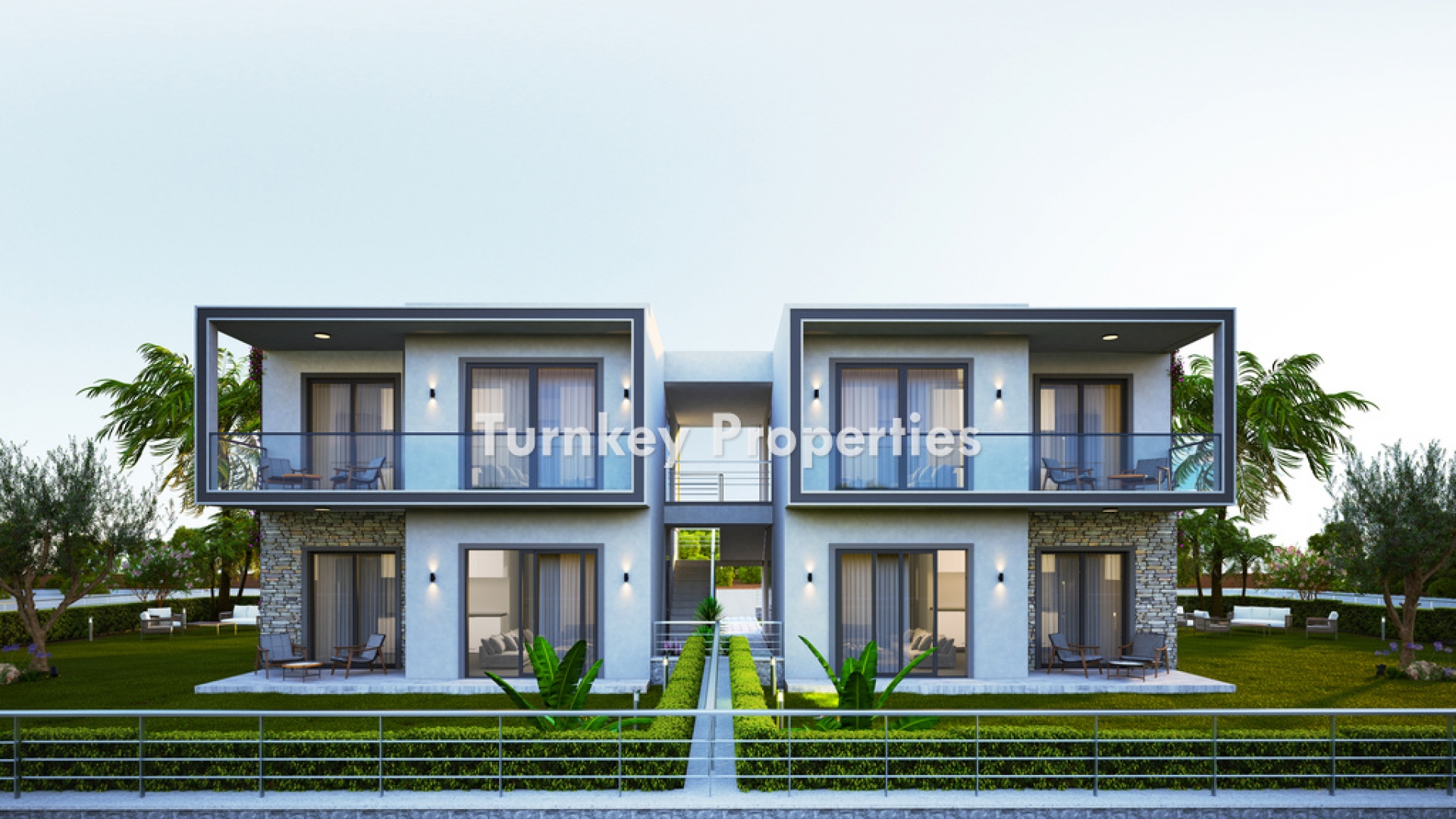 Adabükü Satılık Daire Site İçinde Ortak Havuzlu Deniz Manzaralı